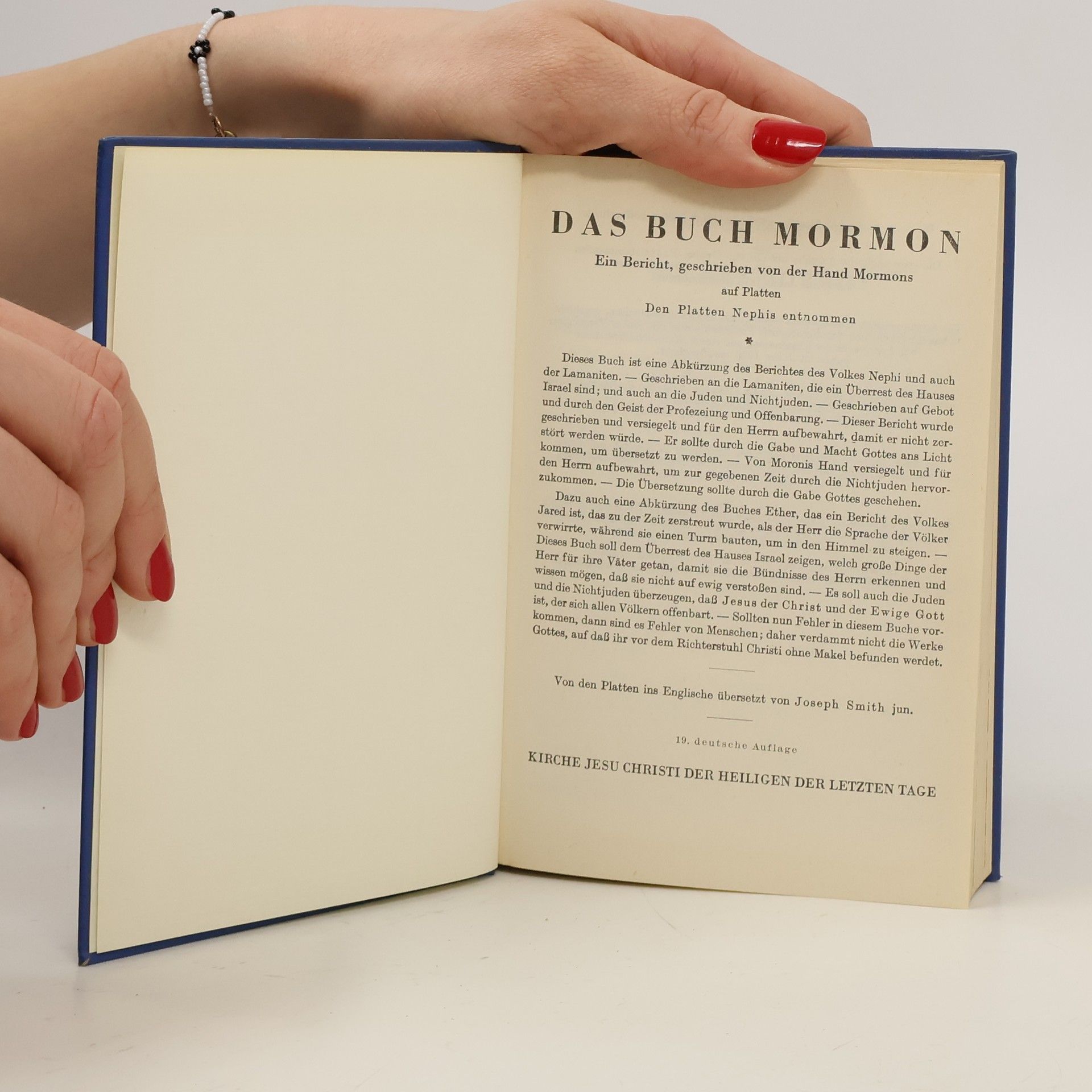 Autorenkollektiv Da Buch Mormon
