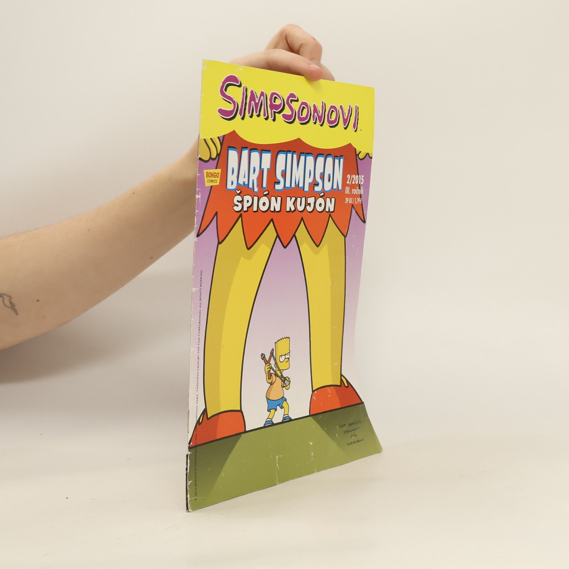 Matt Groening Bart Simpson 2/2015. Špión kujón