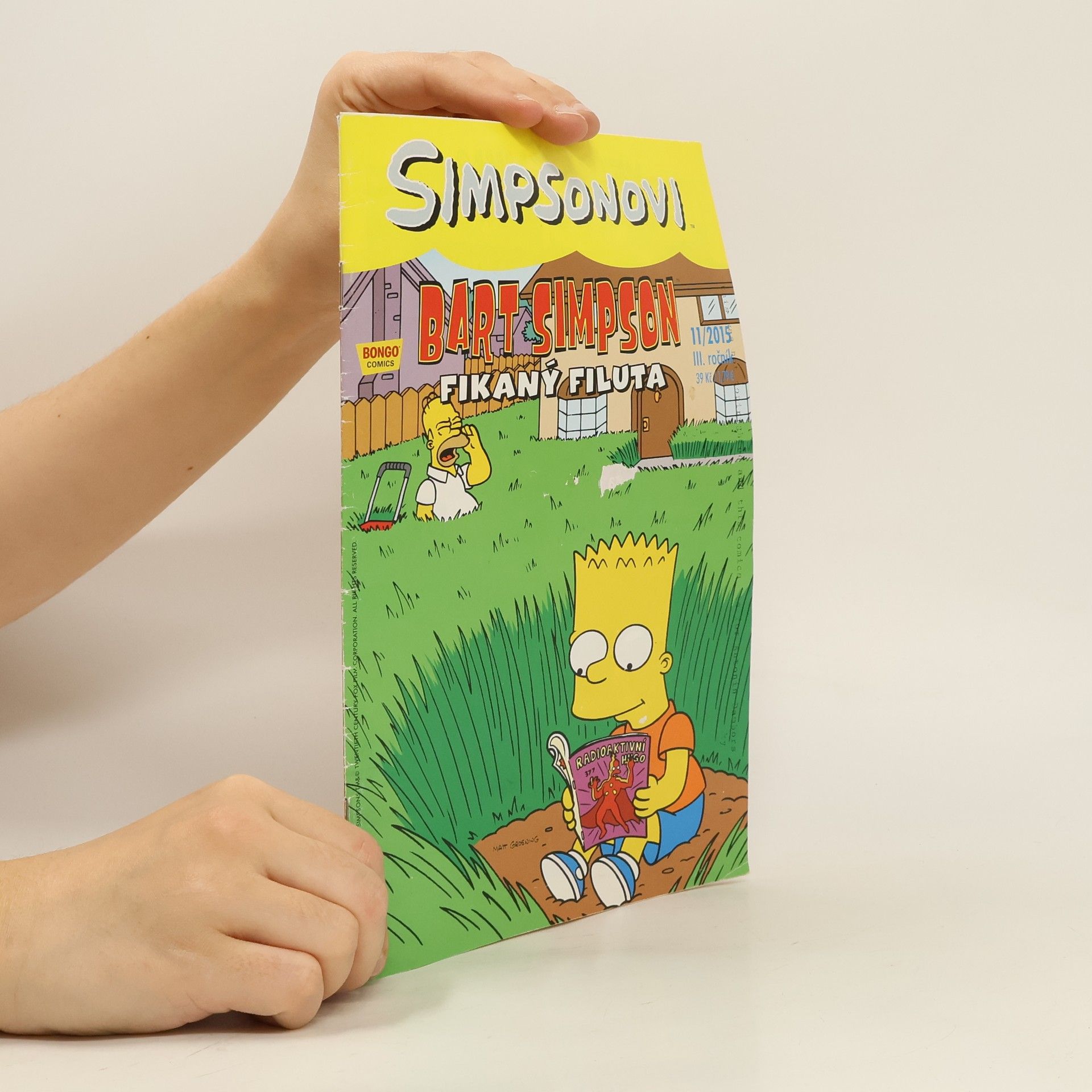 Matt Groening Bart Simpson 11/2015: Fikaný filuta