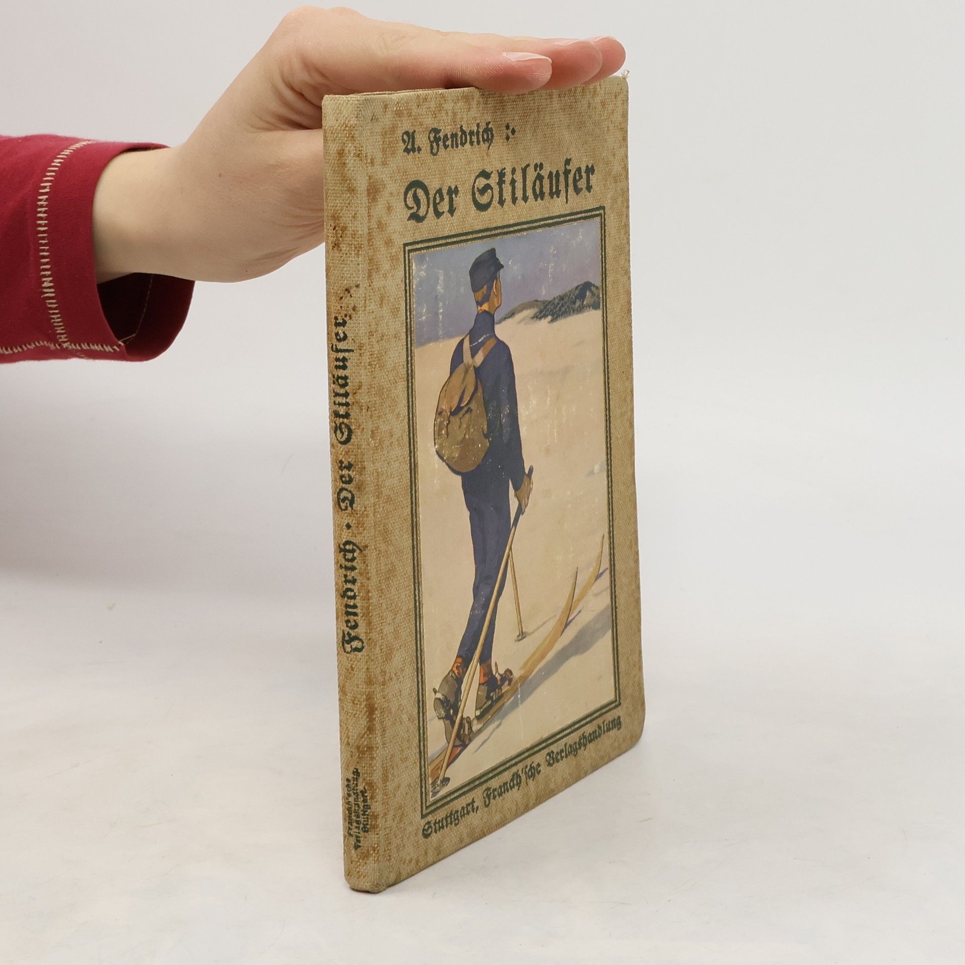 A. Fendrich Der Skiläufer