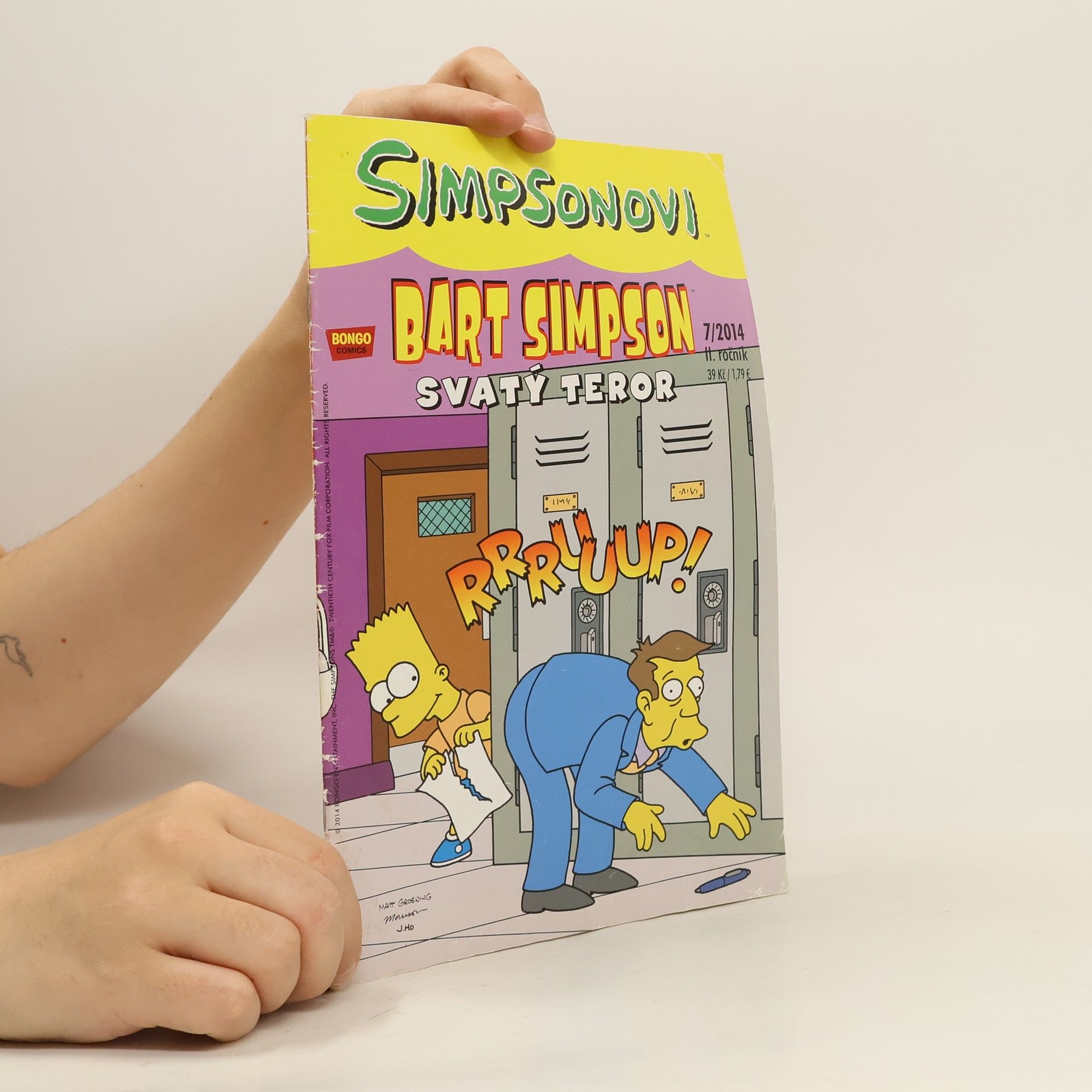 Matt Groening Simpsonovi. Bart Simpson: Svatý teror 7/2014