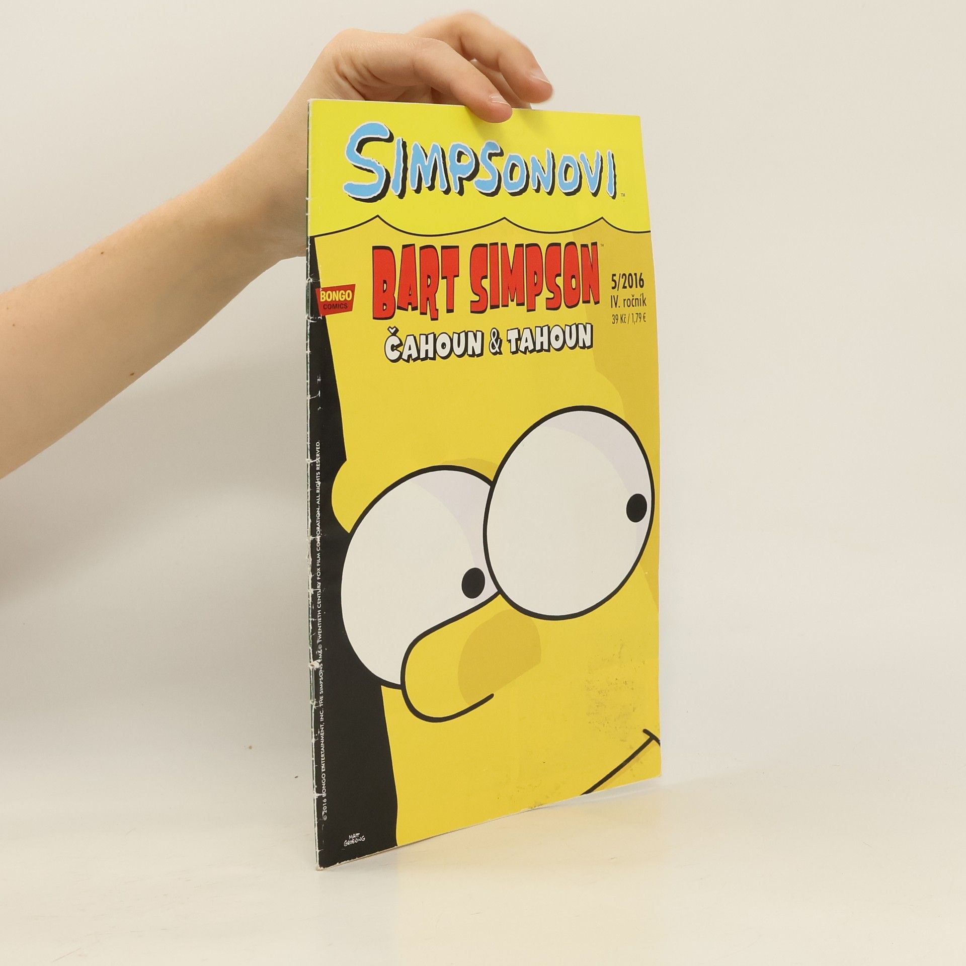 Autorenkollektiv Simpsonovi 5/2016, IV. ročník: Bart Simpson - Čahoun & Tahoun