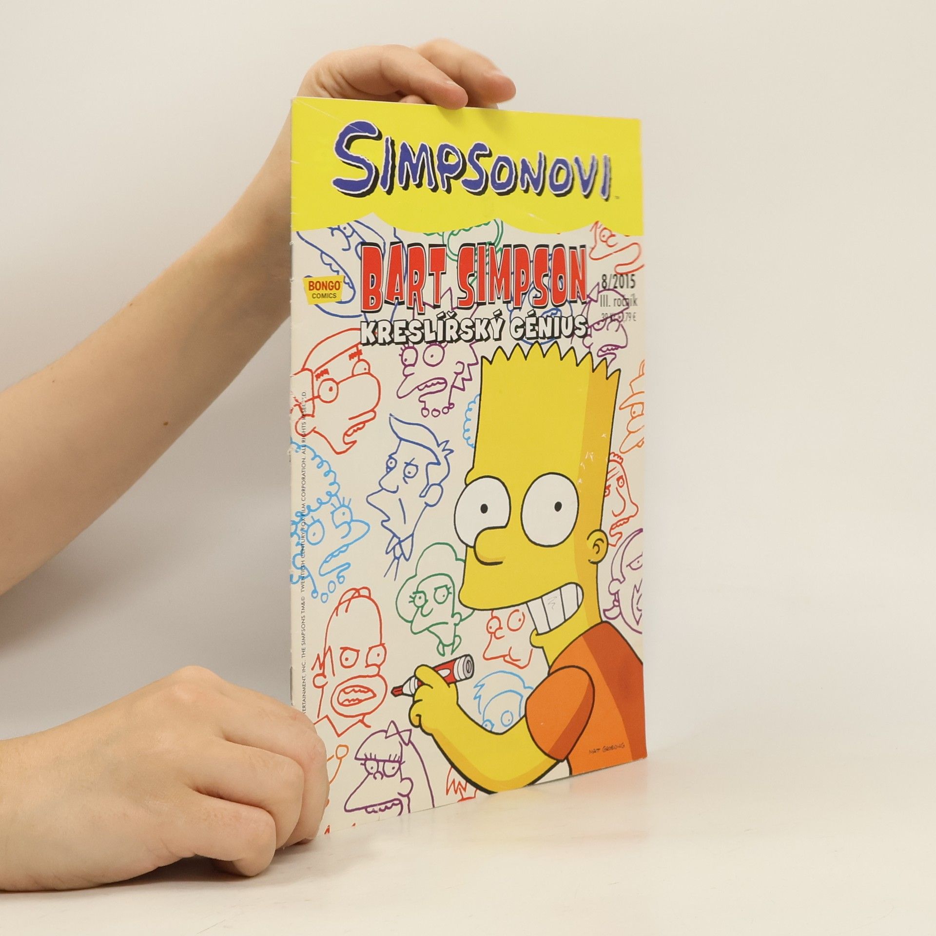 Matt Groening Simpsonovi. Bart Simpson 8/2015