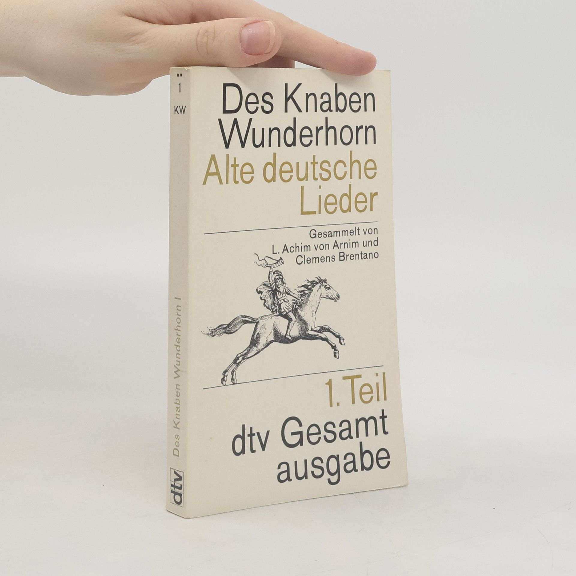 Collectif d'auteurs Des Knaben Wunderhorn 1.