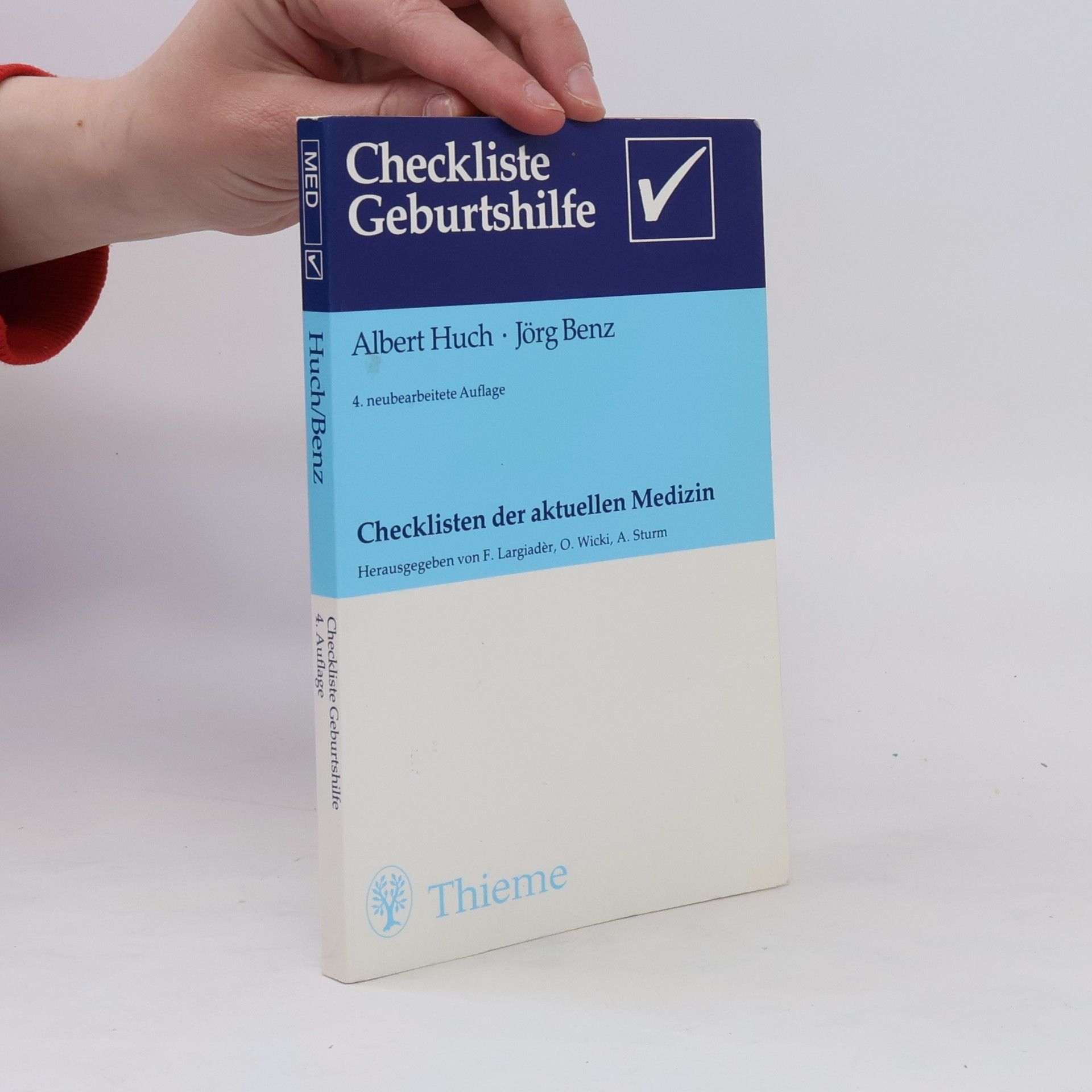 Albert Huch Checkliste Geburtshilfe