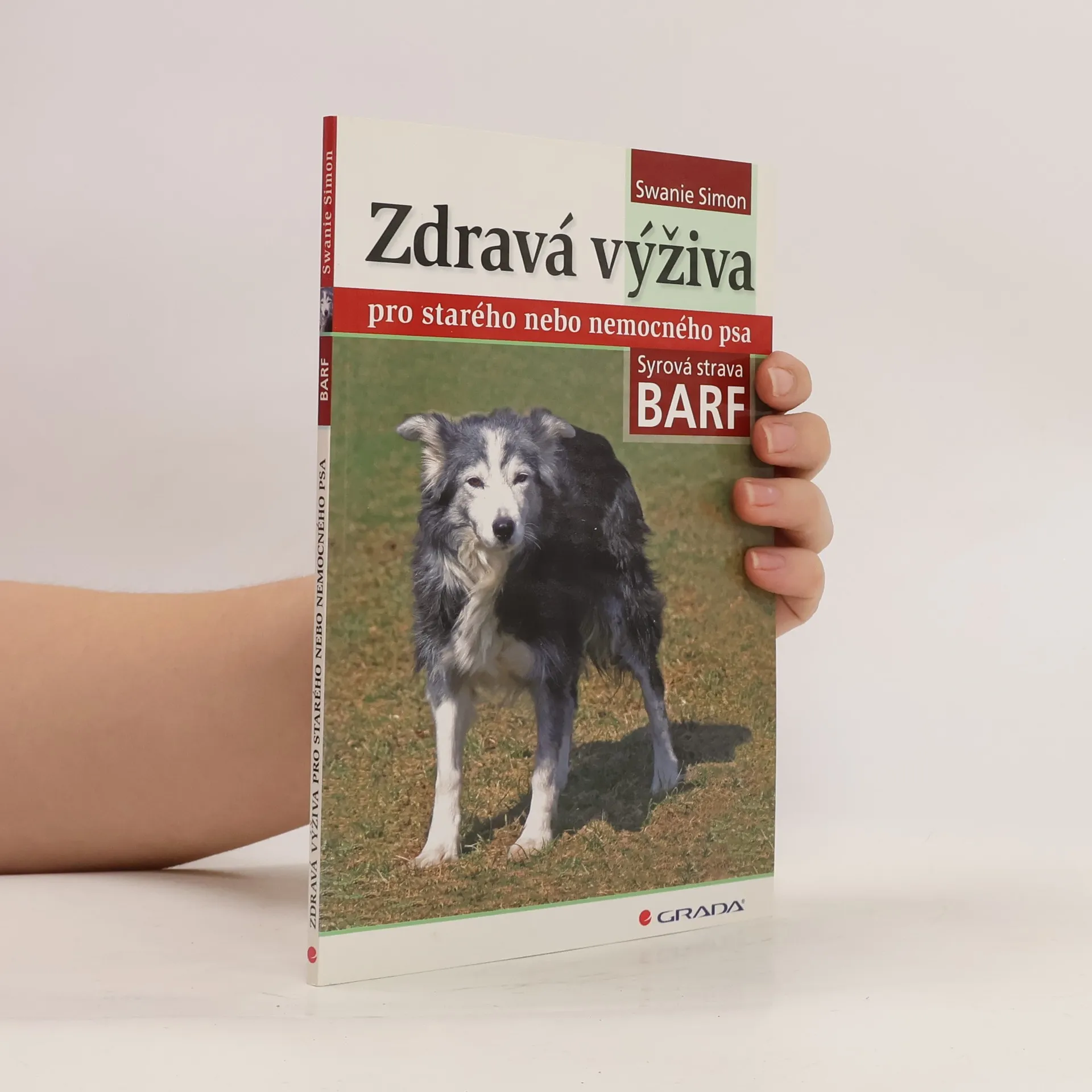 Zdravá výživa pro starého nebo nemocného psa: Syrová strava BARF | Kniha | pevná | Swanie Simon | CS