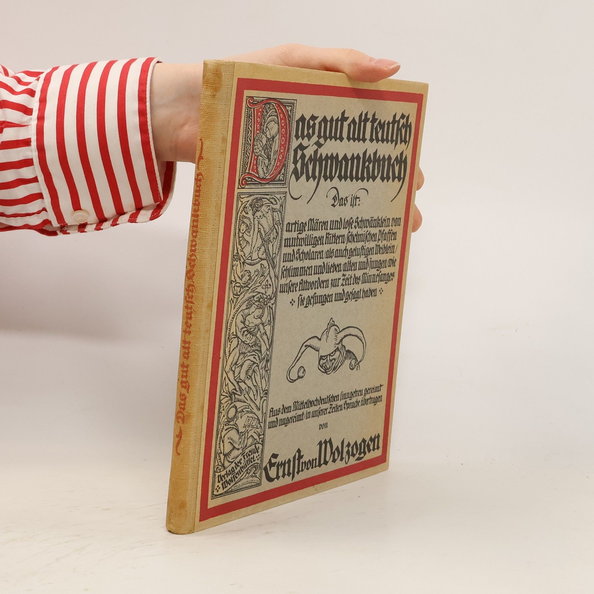 Ernst von Wolzogen Das gut alt teutsch Schwankbuch