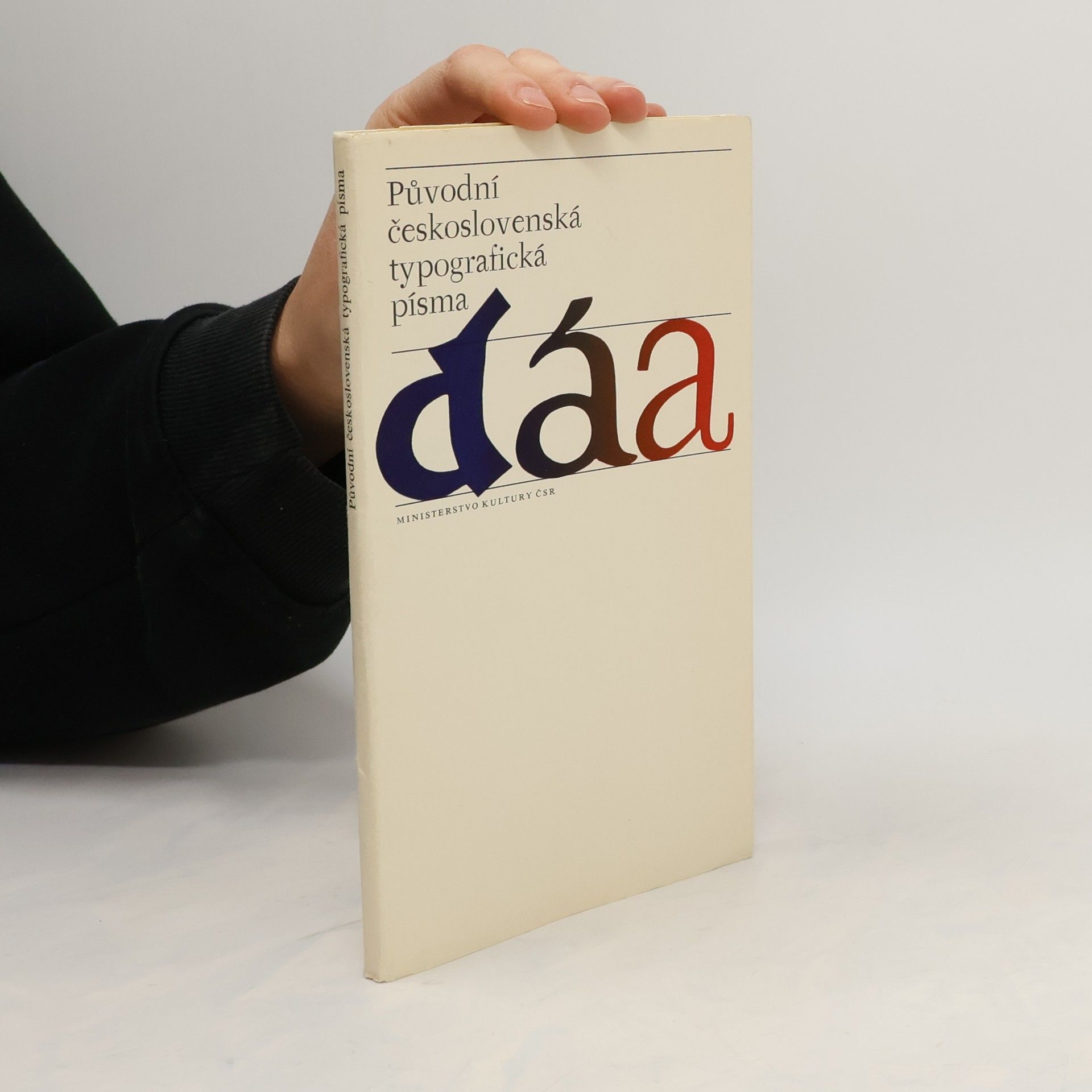 Jindřich Vichnar Původní československá typografická písma