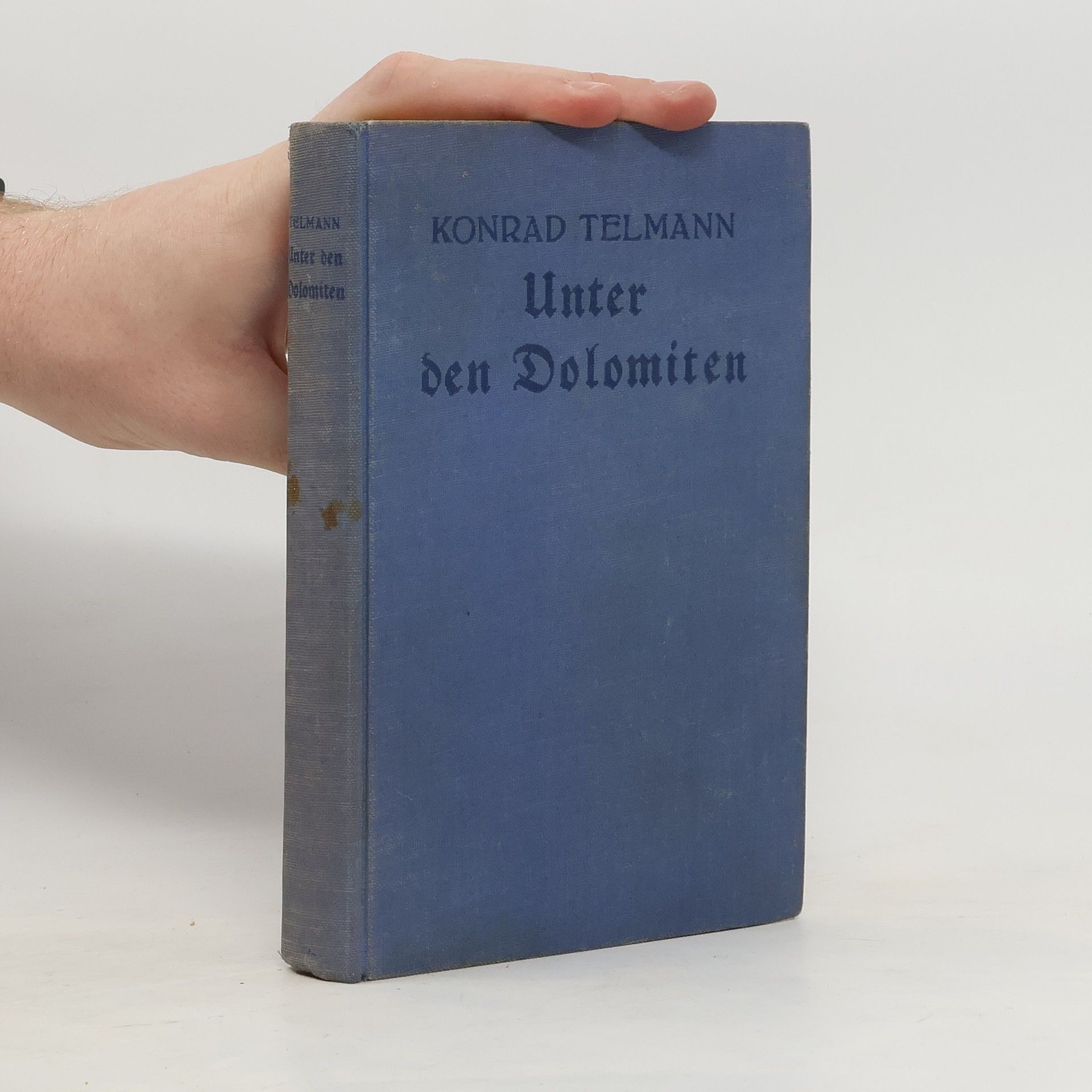 Konrad Telmann Unter den Dolomiten