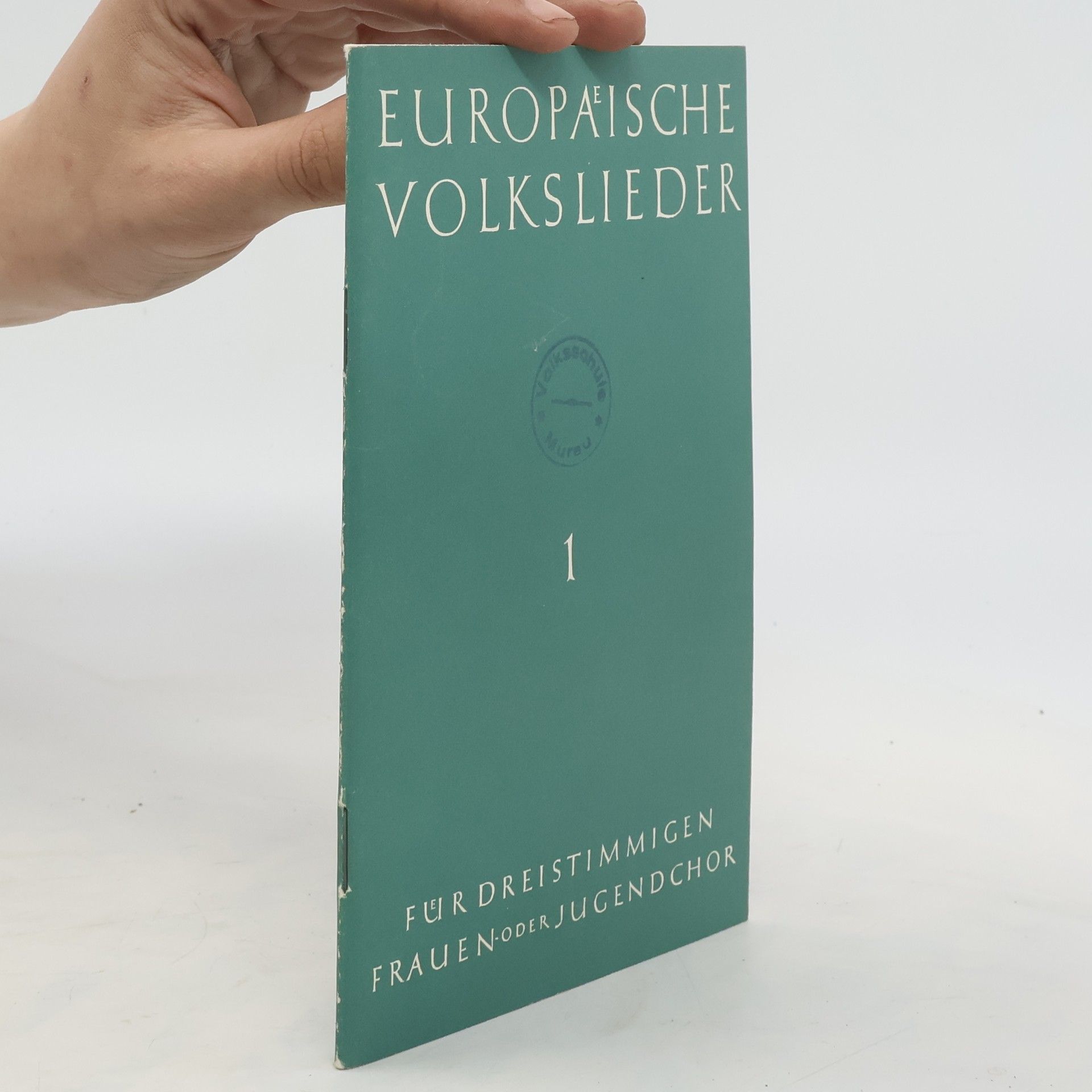 Adolf Strube Europäische Volkslieder 1