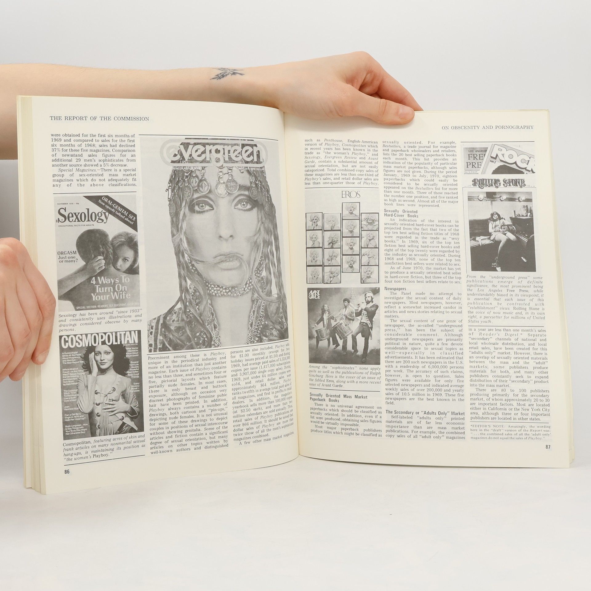 AA.VV. The Illustrated Presidential Report of the Commission on Obscenity and Pornography
