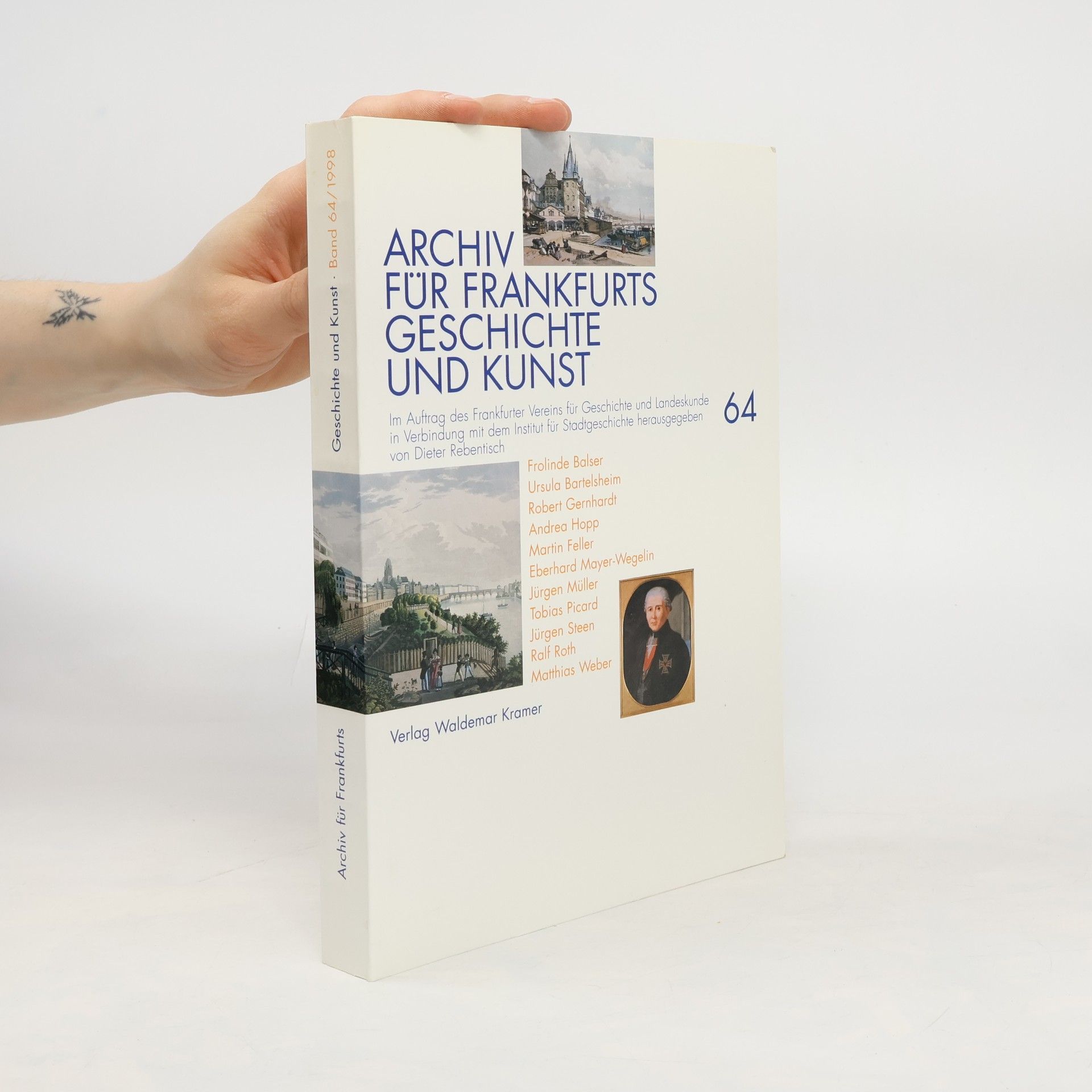 Collectif d'auteurs Archiv für Frankfurts Geschichte und Kunst 64/1998