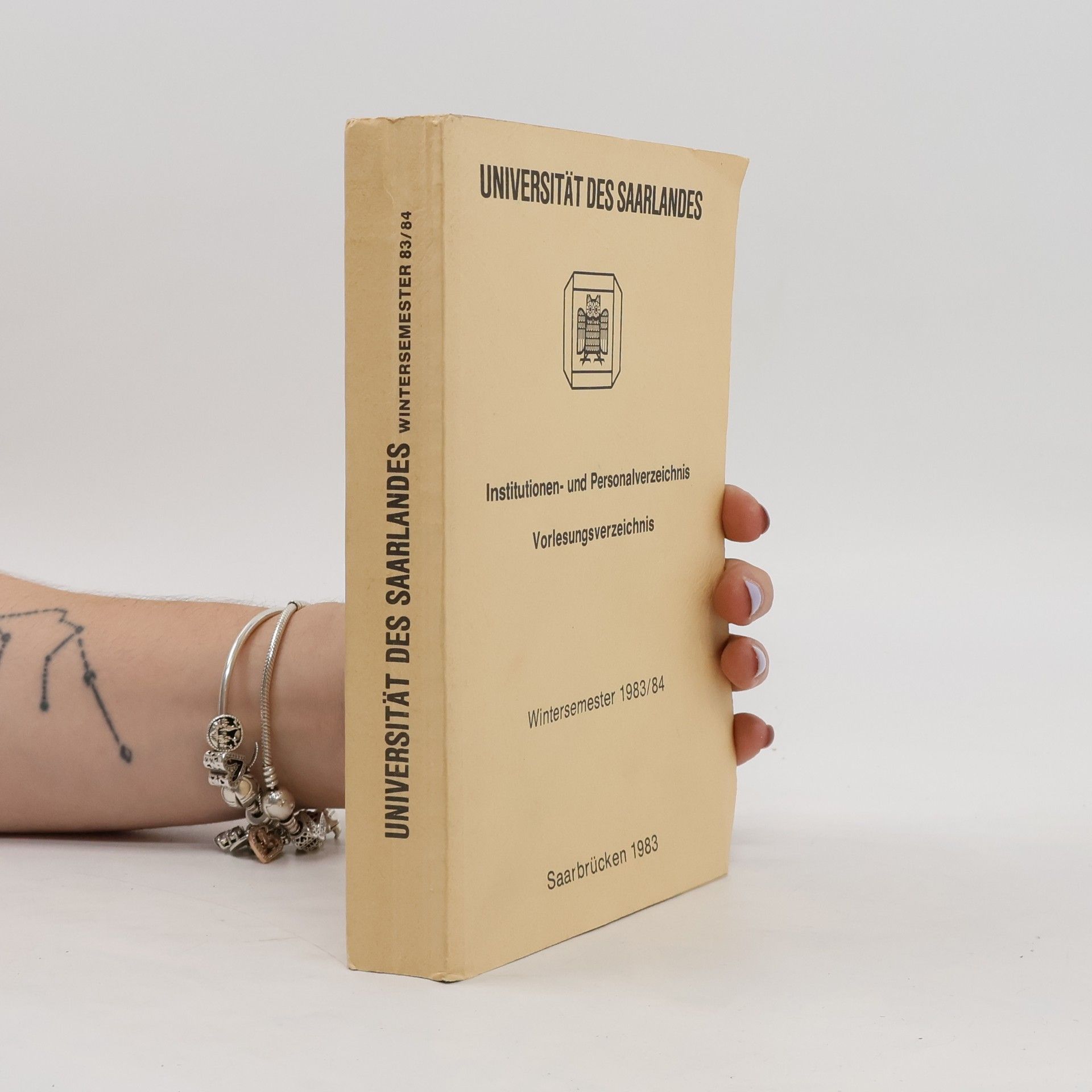 Autorenkollektiv Universität des Saarlandes. Vorlesungsverzeichnis 83/84