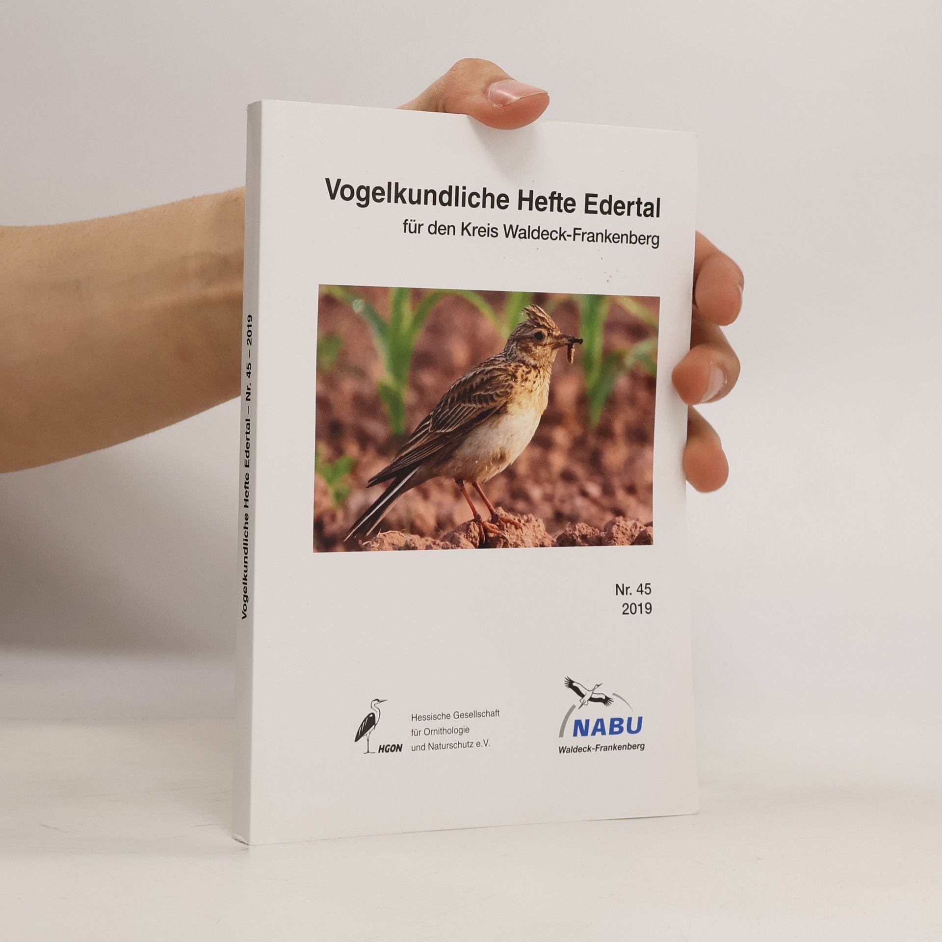 Collectif d'auteurs Vogelkundliche Hefte Edertal 2019/Nr.45