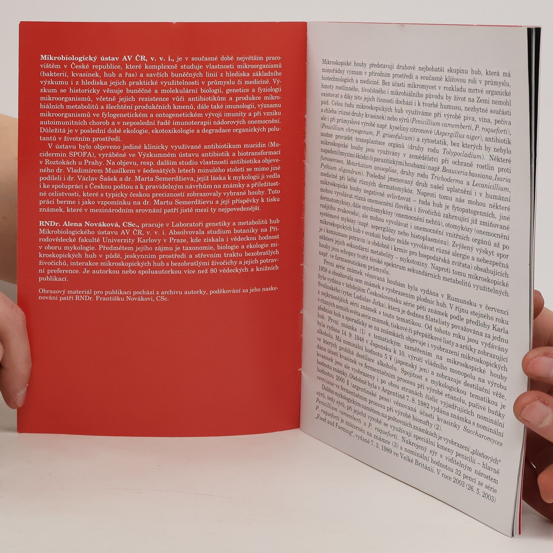 Various authors Mikroskopické houby na poštovních známkách