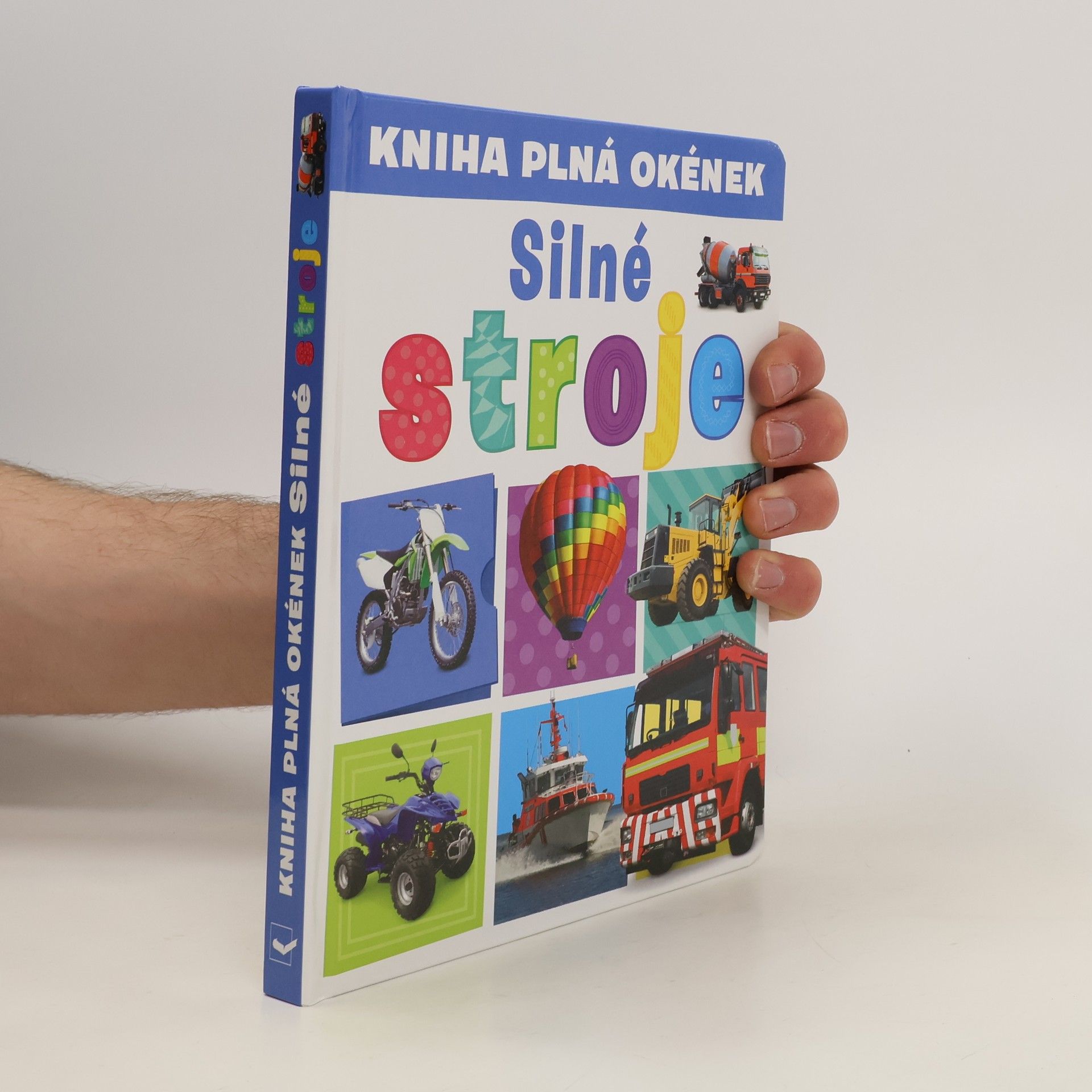 AA.VV. Kniha plná okének Silné stroje
