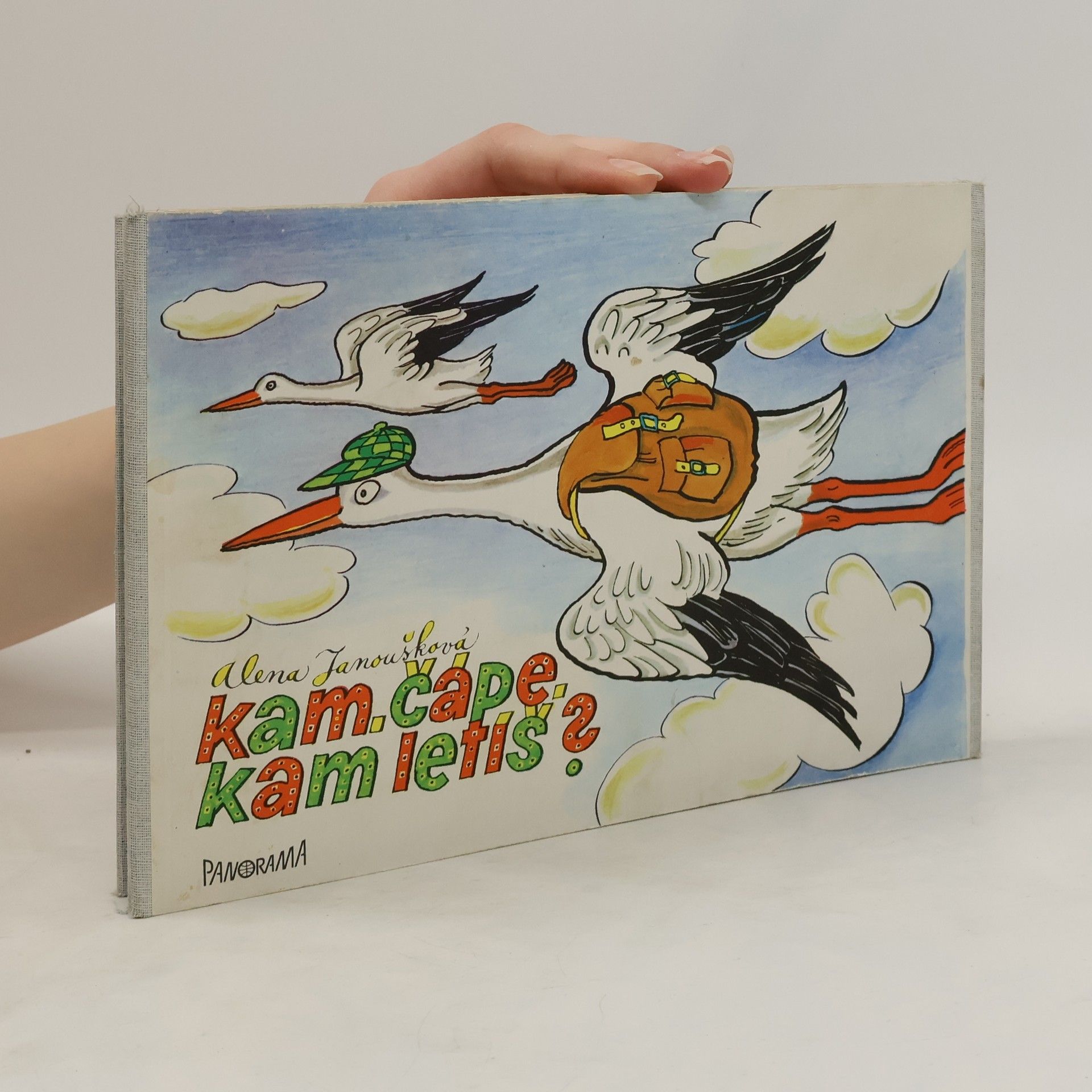 Alena Janoušková Kam, čápe, kam letíš?