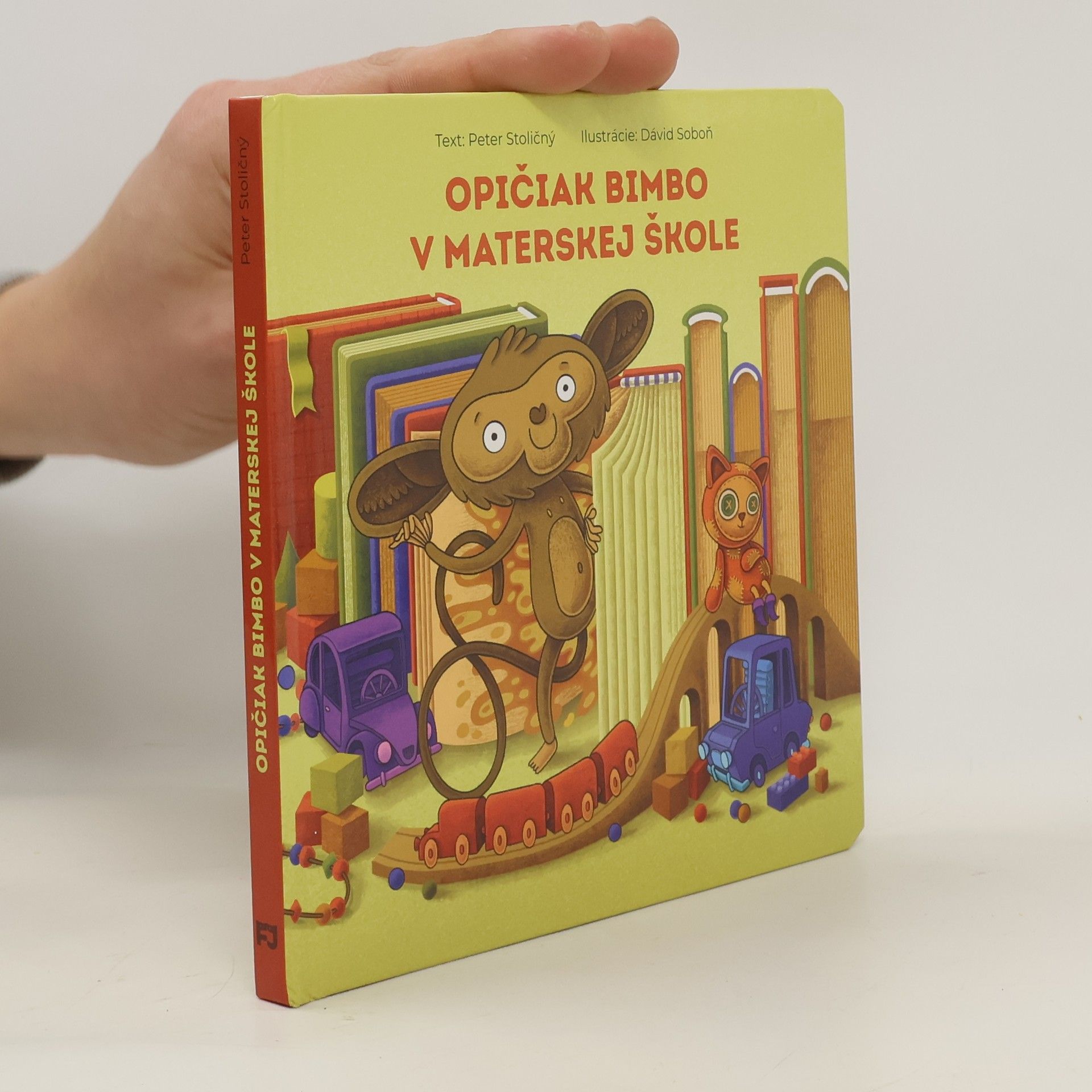 Peter Stoličný Opičiak Bimbo v materskej škole