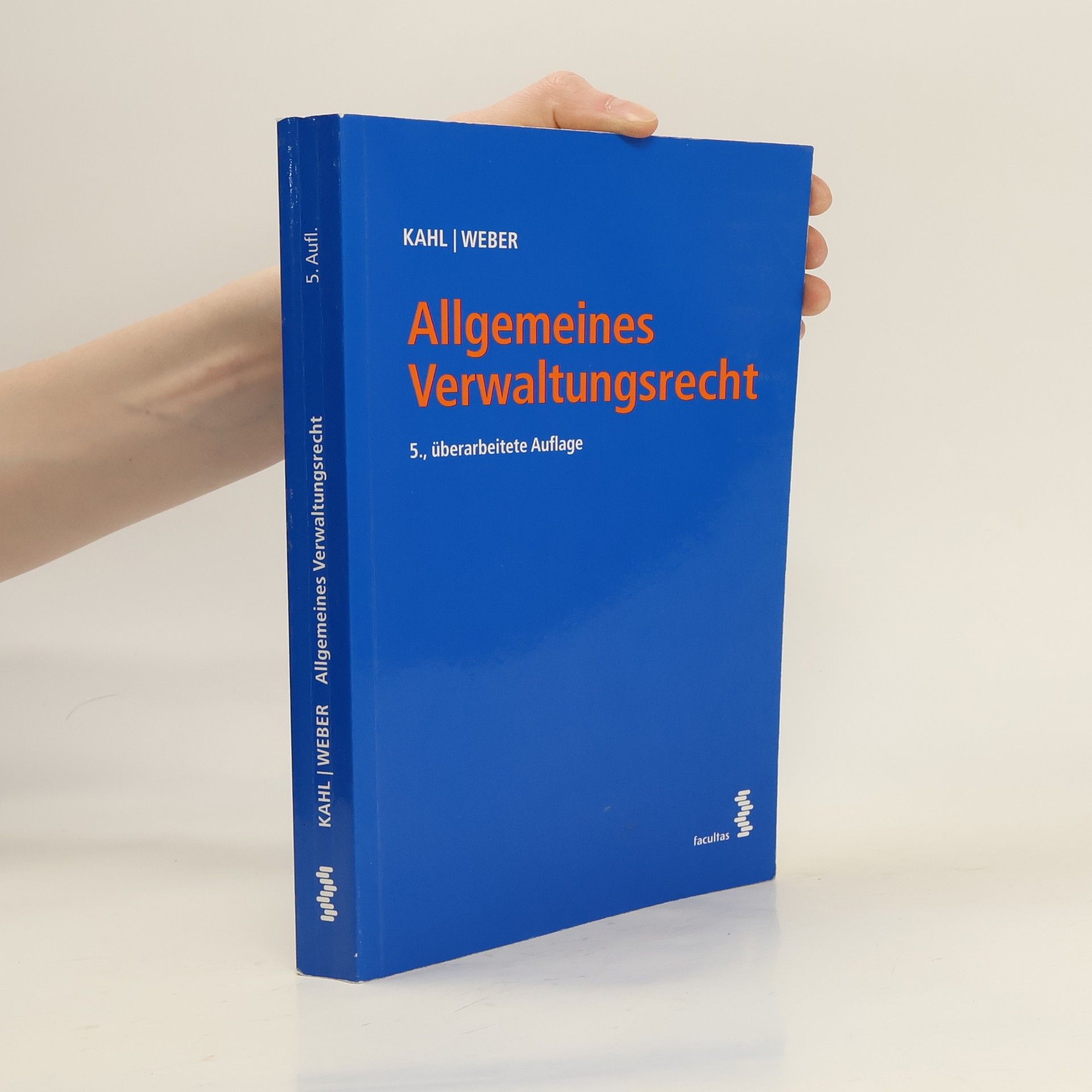 Arno Kahl Allgemeines Verwaltungsrecht