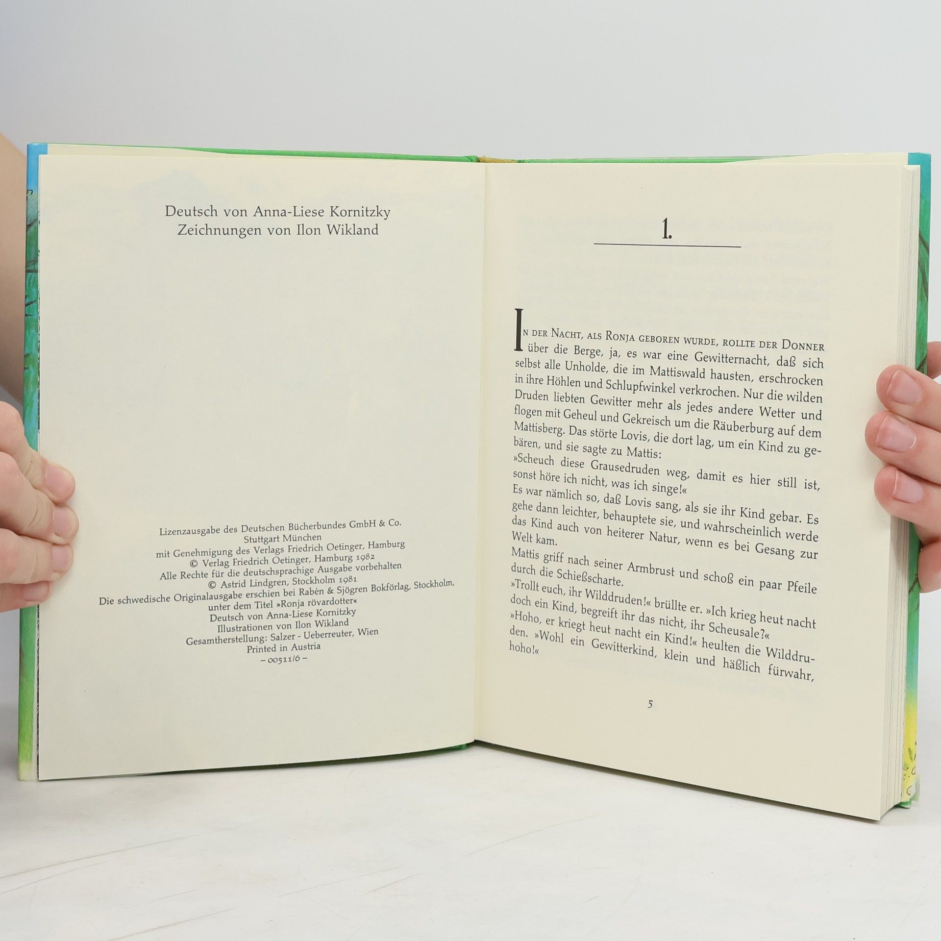 Astrid Lindgren Ronja Räubertochter