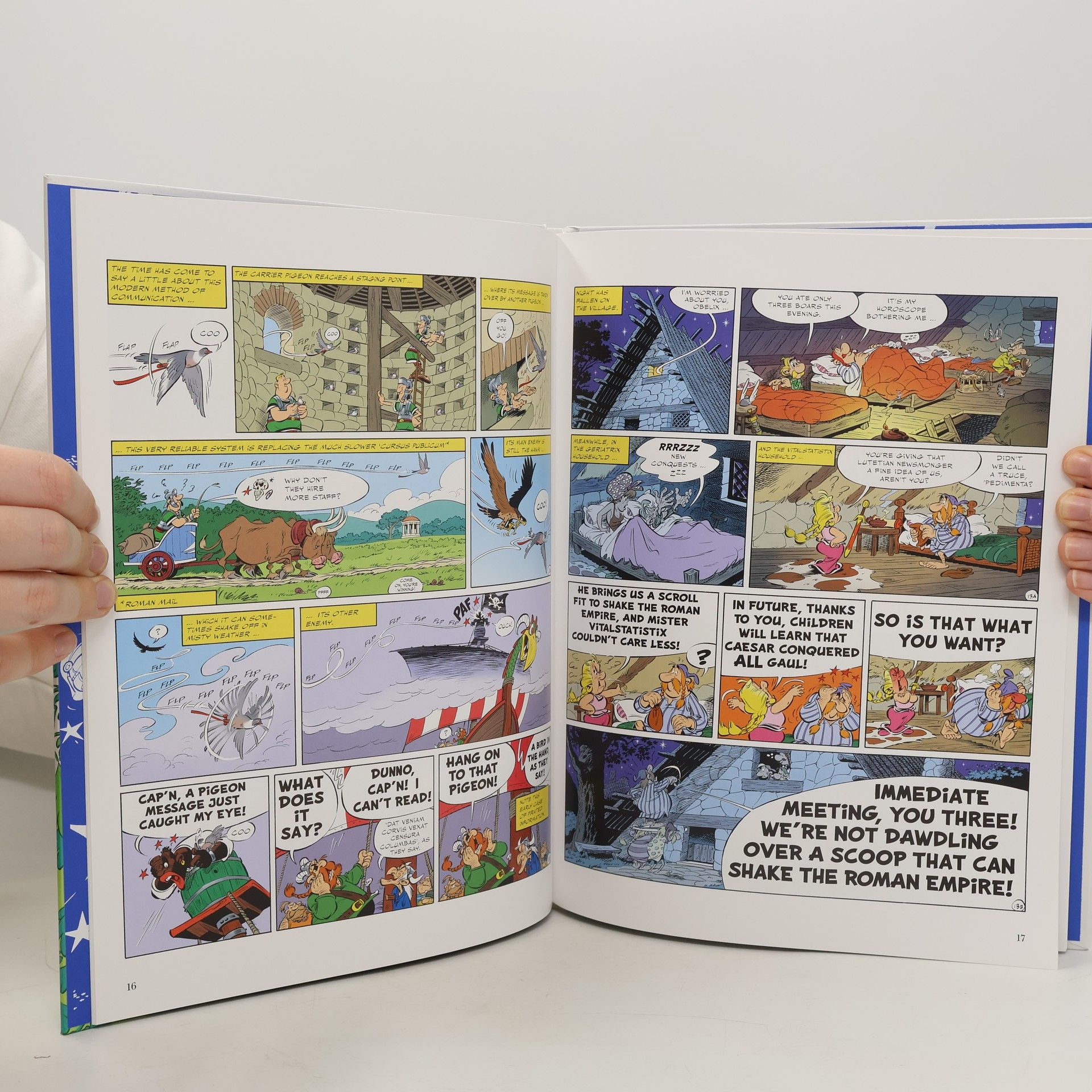 Didier Conrad Asterix and the Missing Scroll. Asterix - Der Papyrus des Cäsar, englische Ausgabe