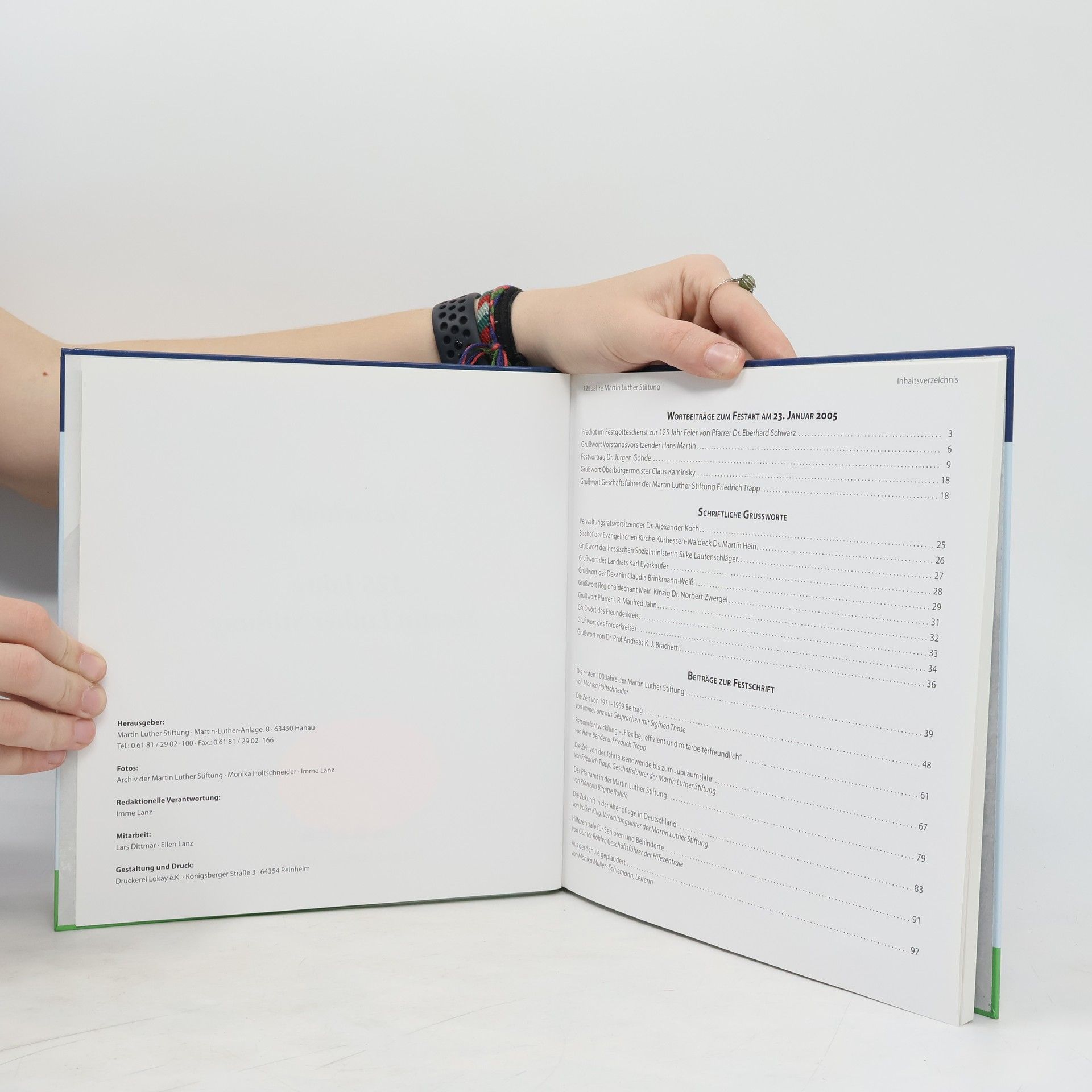 Martin-Luther-Stiftung Festschrift 125 Jahre Martin Luther Stiftung