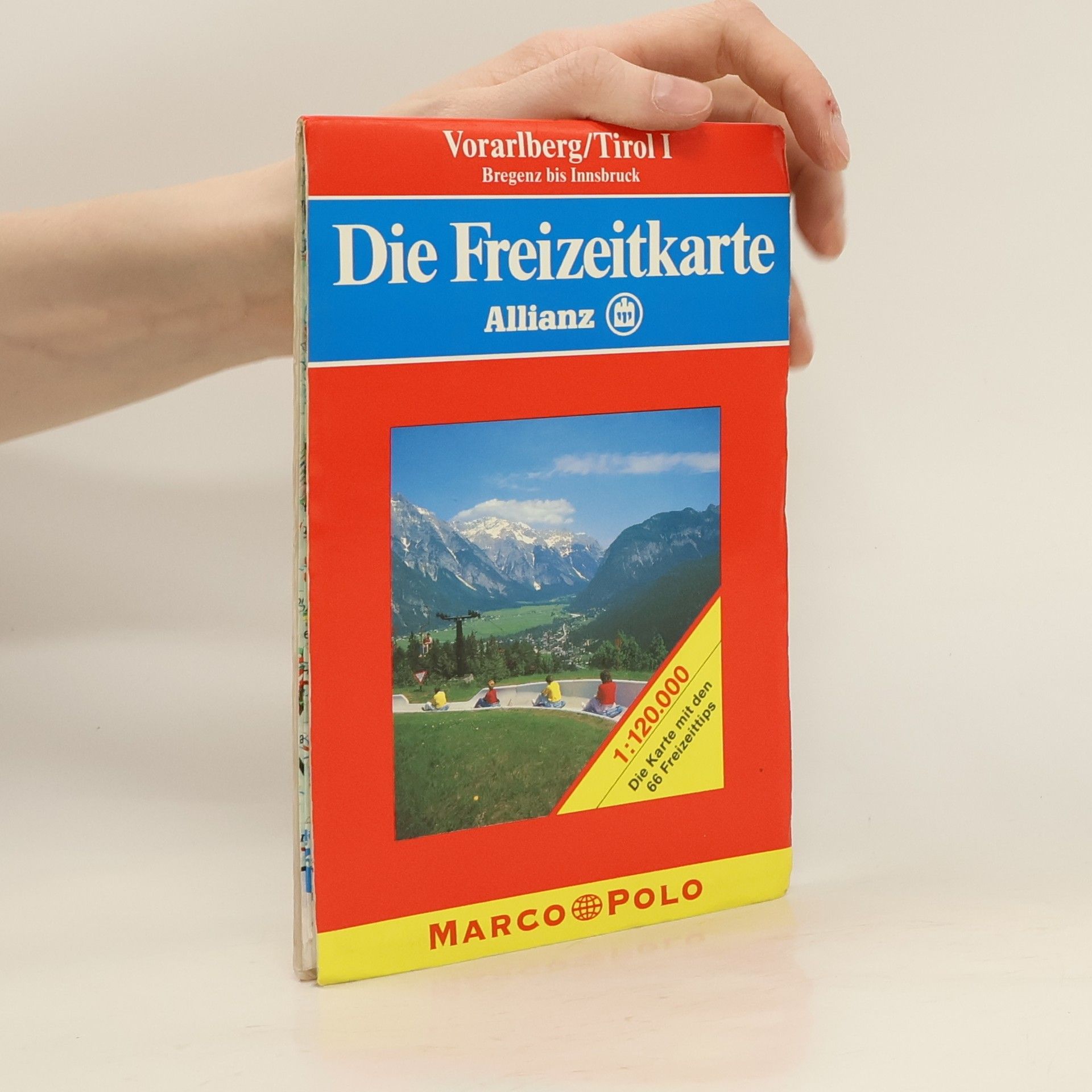 Autorenkollektiv Die Freizeitkarte Vorarlberg/Tirol 1