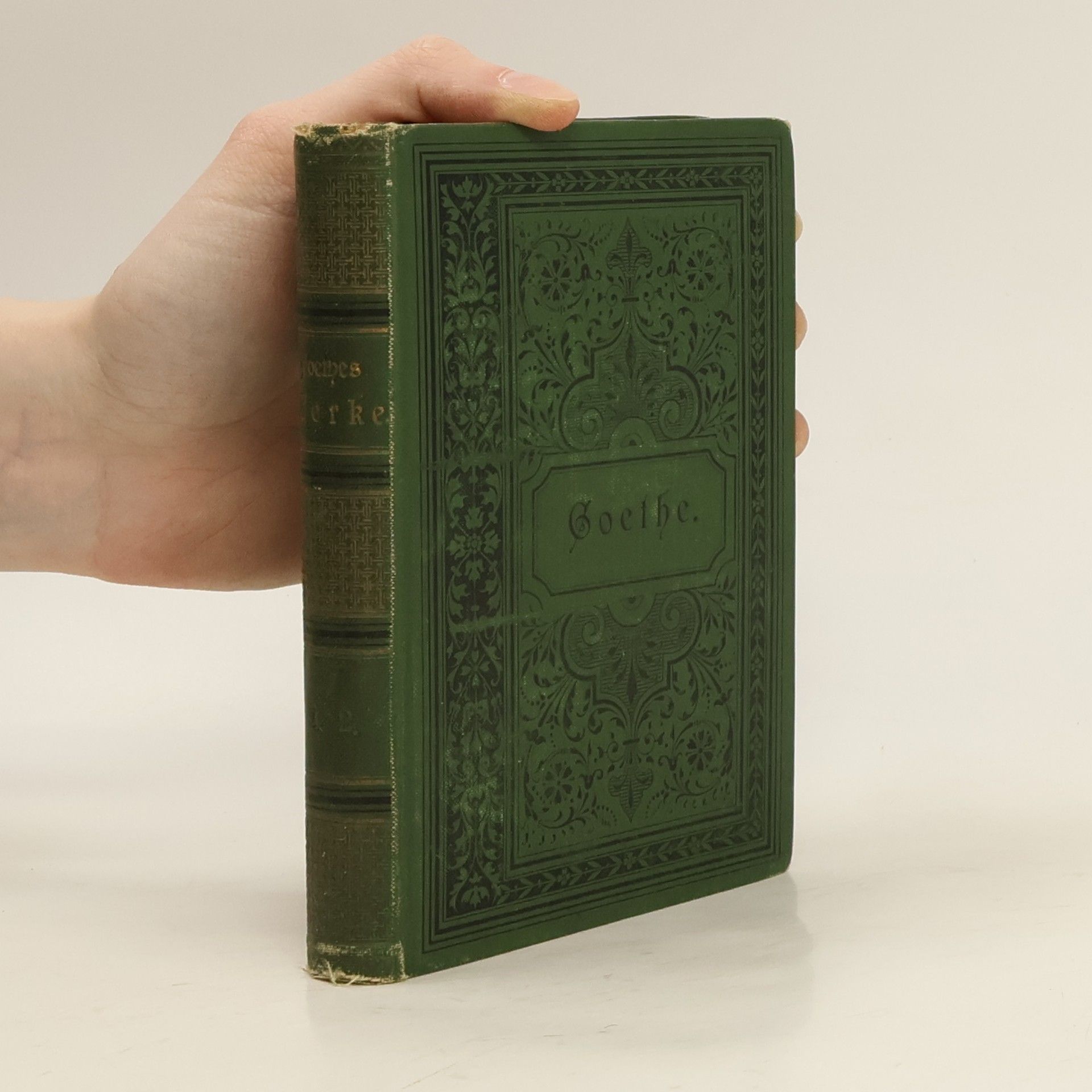 Johann Wolfgang von Goethe Goethes ausgewählte Werke in zwölf Bänden. 1. Band