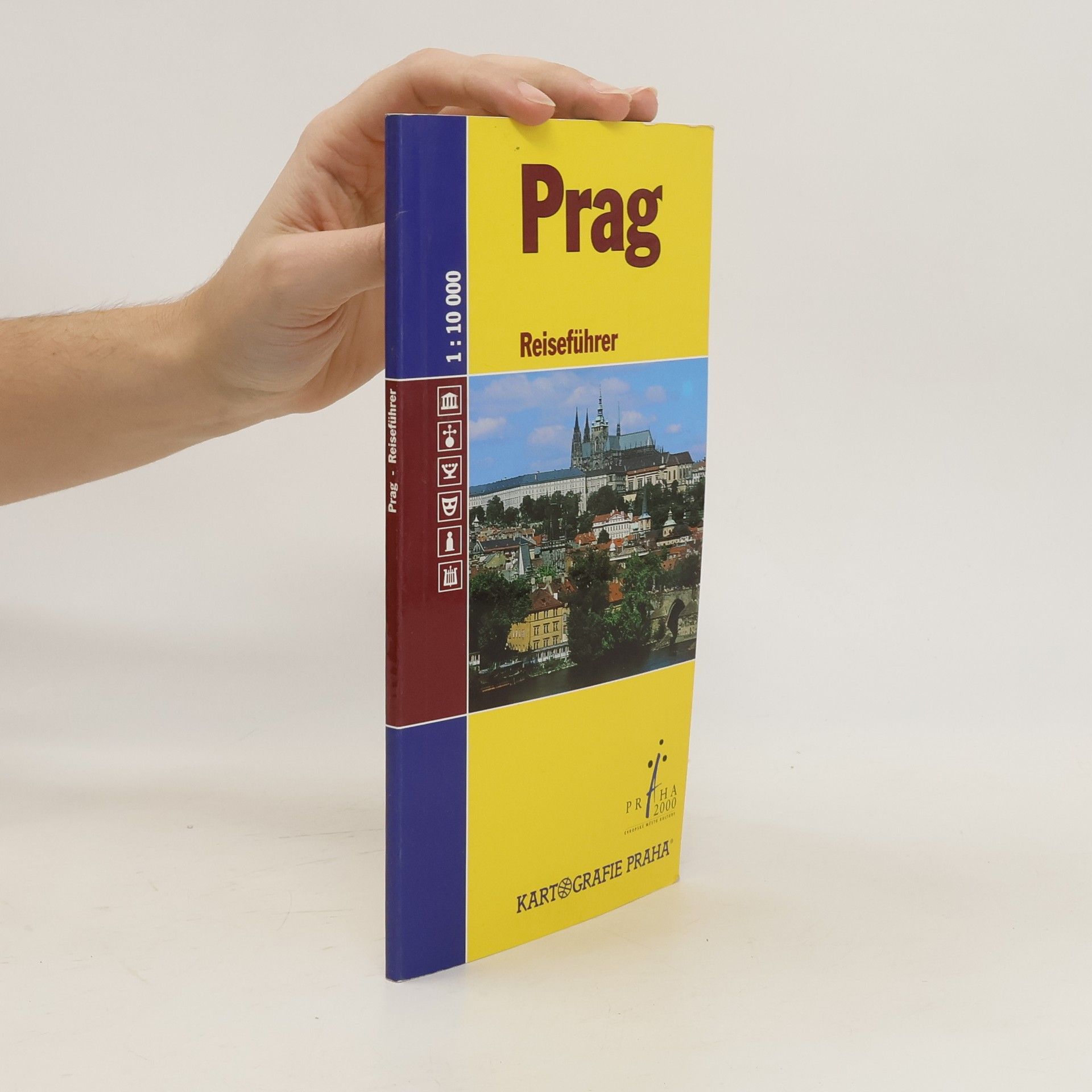 Kartografie Praha Prag Průvodce německy