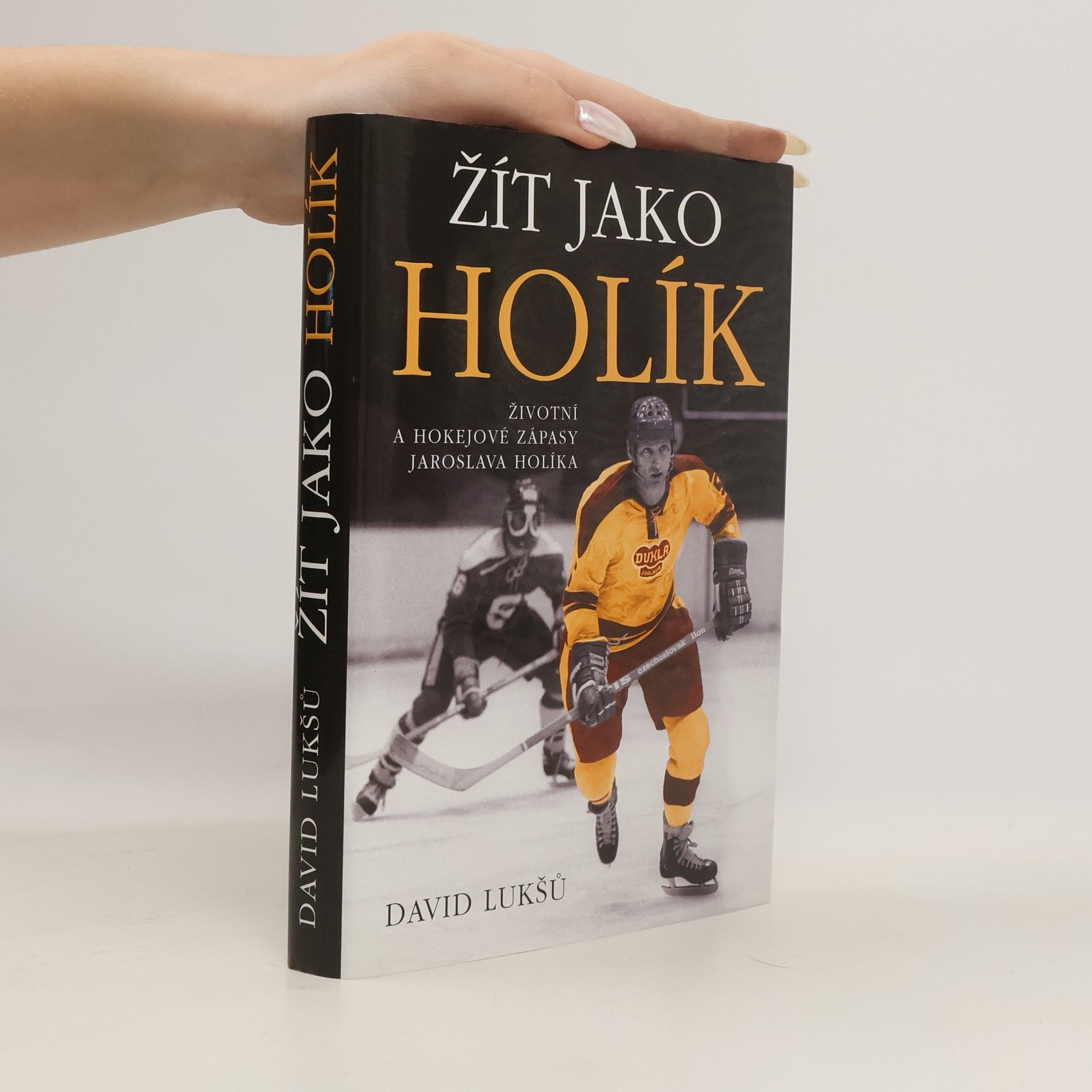 David Lukšů Žít jako Holík. Životní a hokejové zápasy Jaroslava Holíka