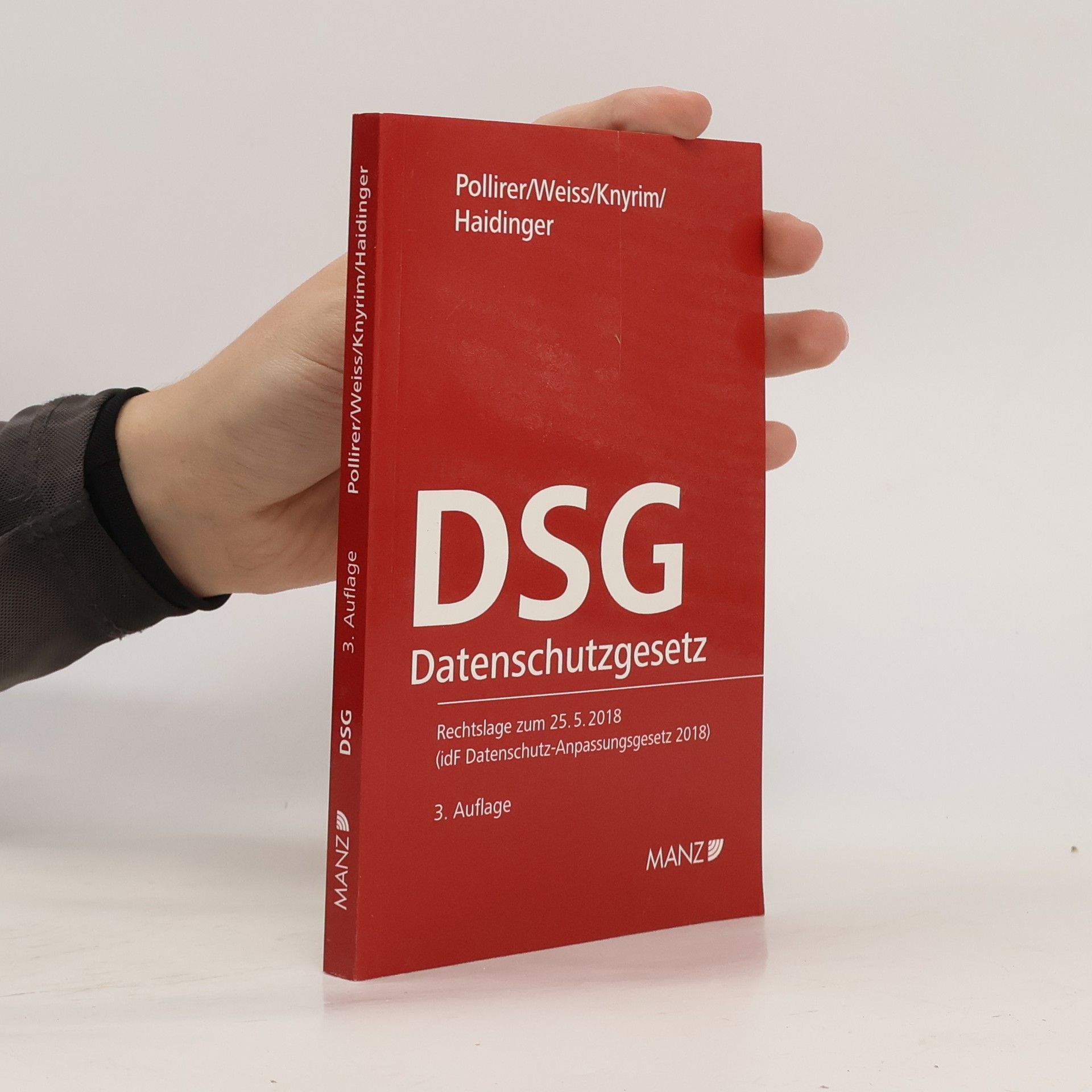 Hans-Jürgen Pollirer Datenschutzgesetz