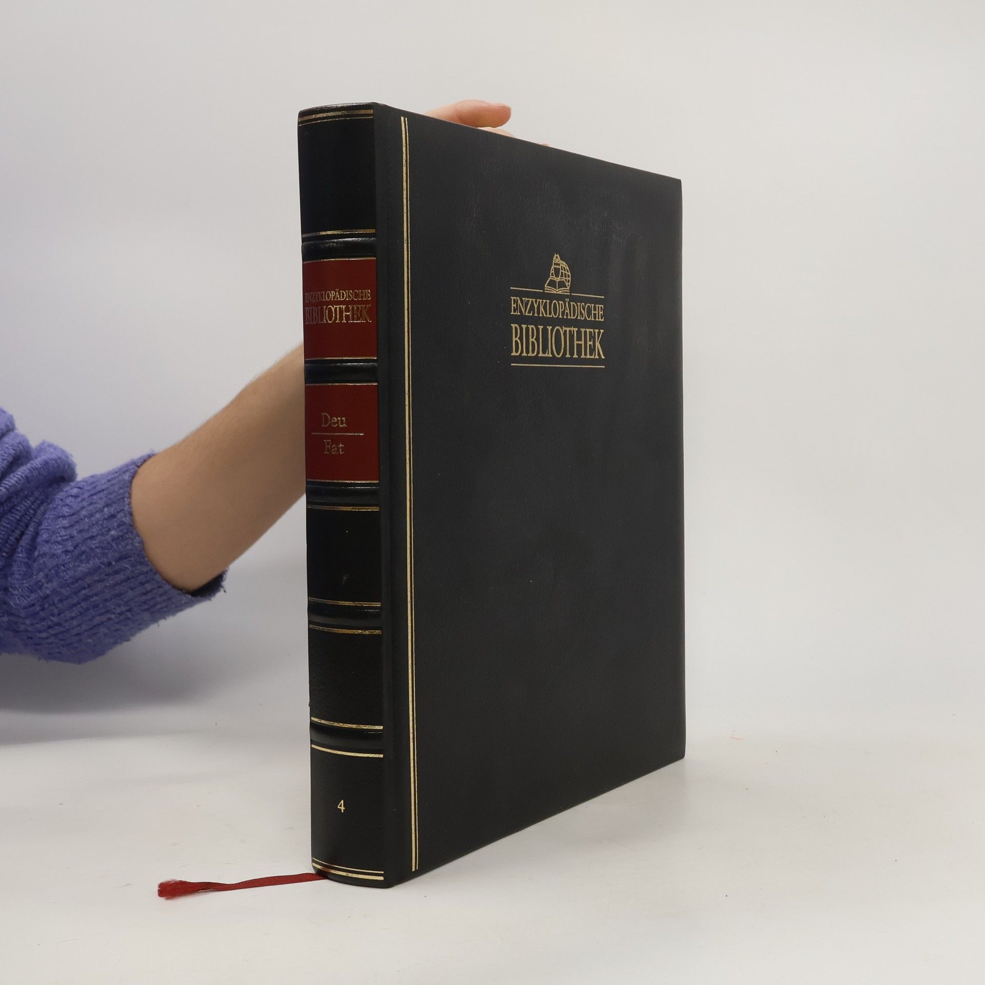 Kolektív autorov Enzyklopädische Bibliothek 4 Deu-Fat