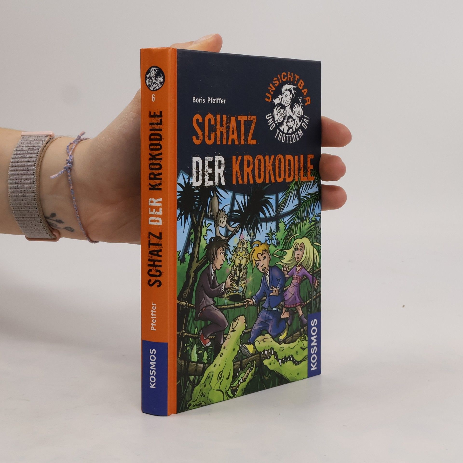 Boris Pfeiffer Unsichtbar und trotzdem da! - Schatz der Krokodile