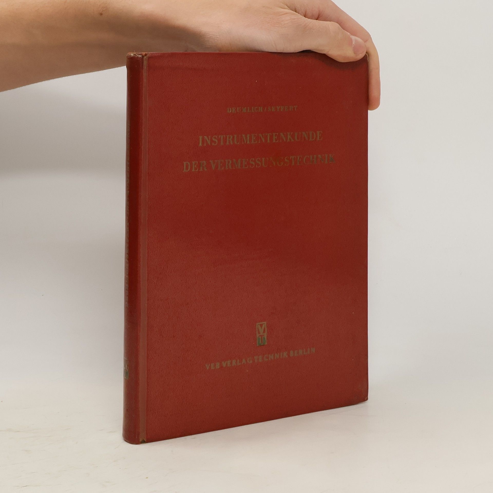 Fritz Deumlich Instrumentenkunde der Vermessungstechnik
