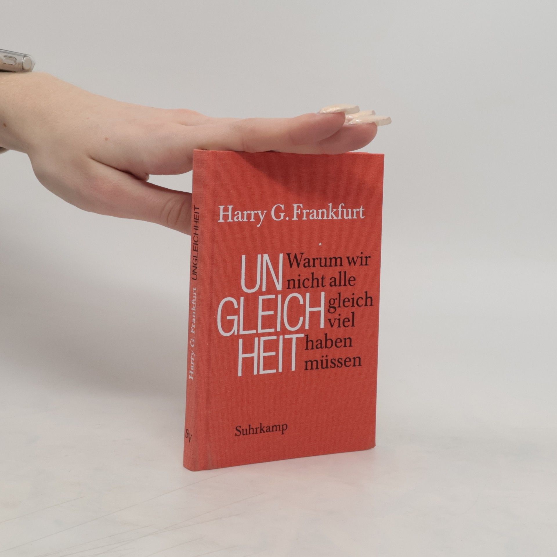 Harry Frankfurt Ungleichheit