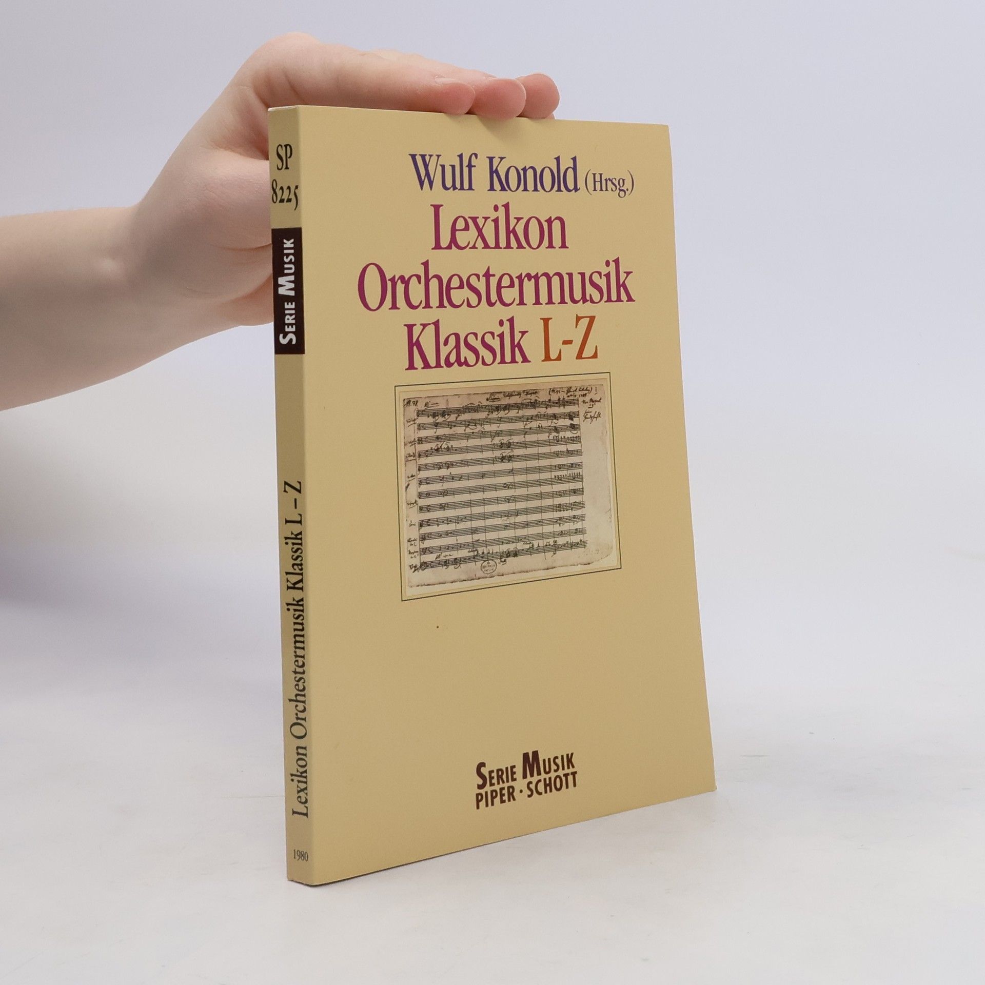 Wulf Konold Lexikon Orchestermusik Klassik L-Z