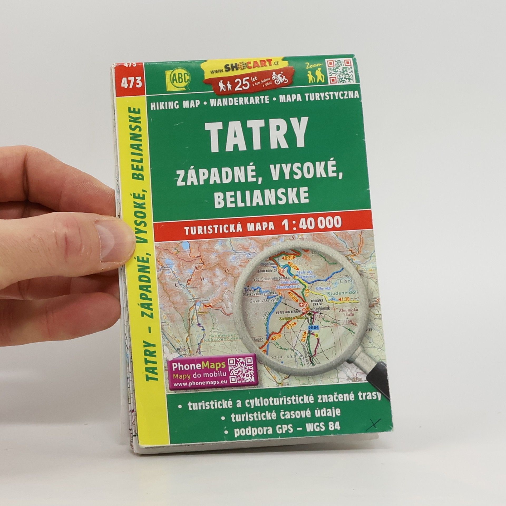SHOCart SC 473 Vysoké Tatry + Západné, Belianské 1:40 000