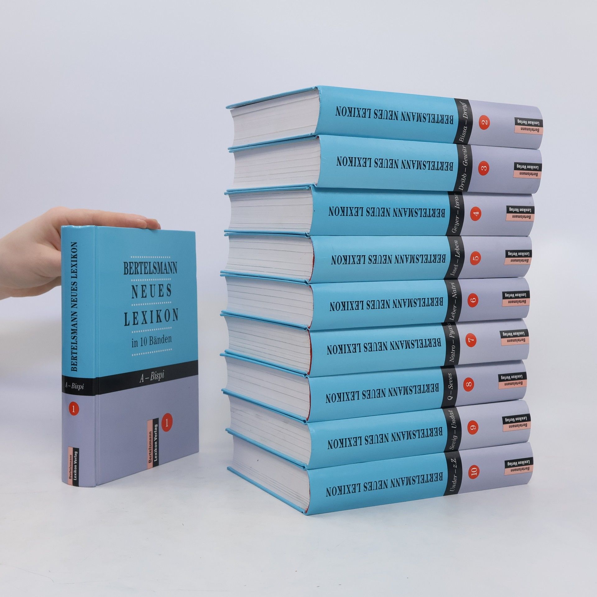 Kolektív autorov Bertelsmann Neues Lexikon 1-10