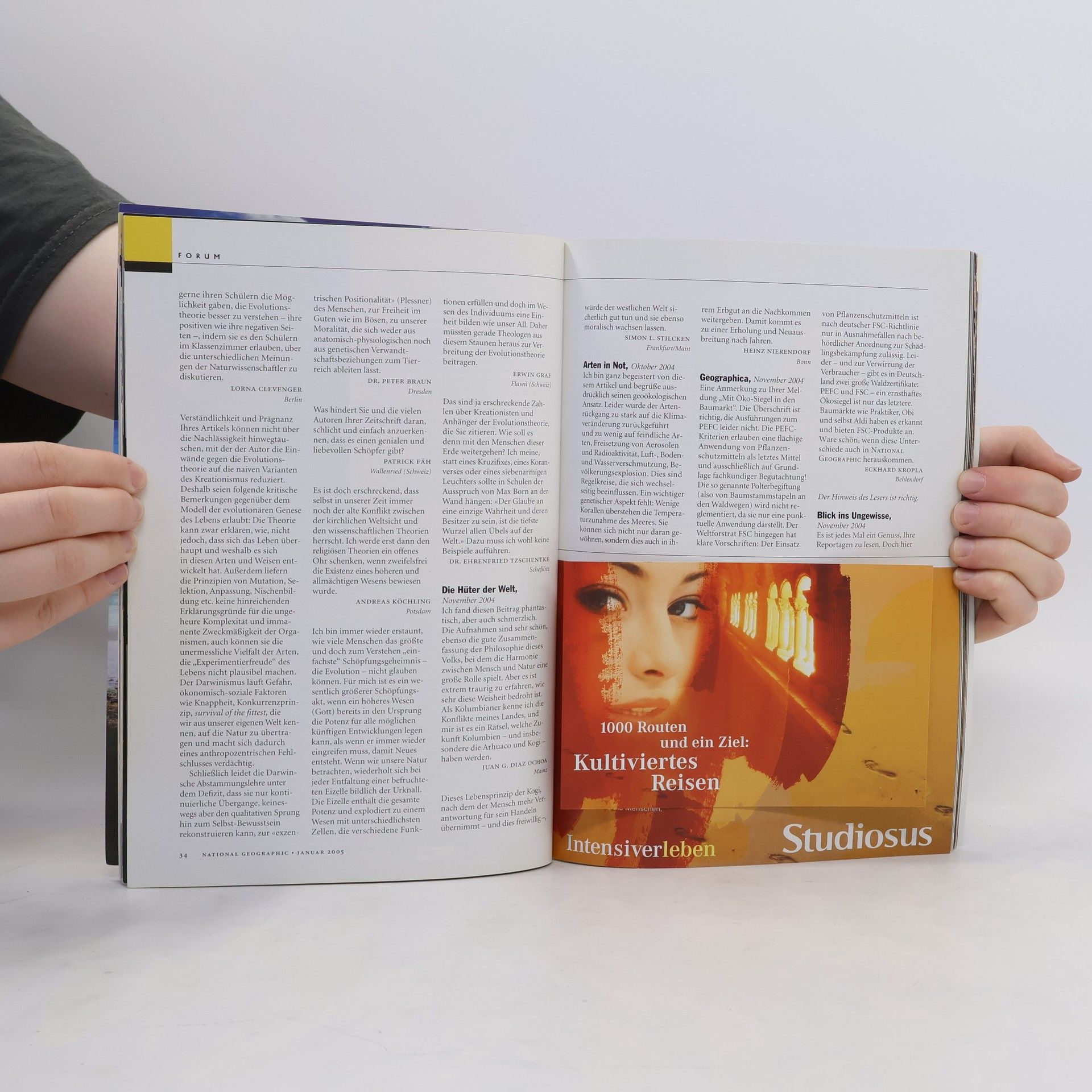 Autorenkollektiv National Geographic Deutschland 1/2005