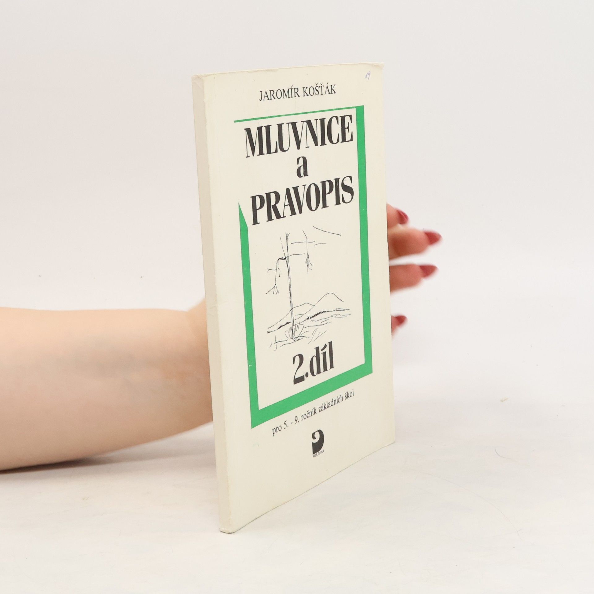 Jaroslav Košťák Mluvnice a pravopis 2. díl