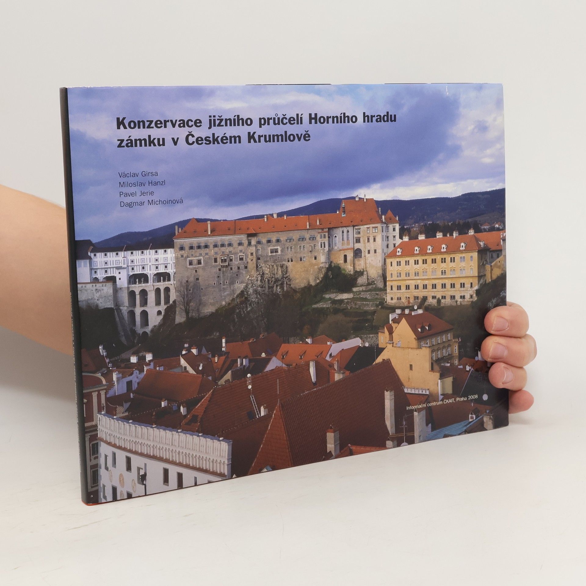 Václav Girsa Konzervace jižního průčelí Horního hradu zámku v Českém Krumlově