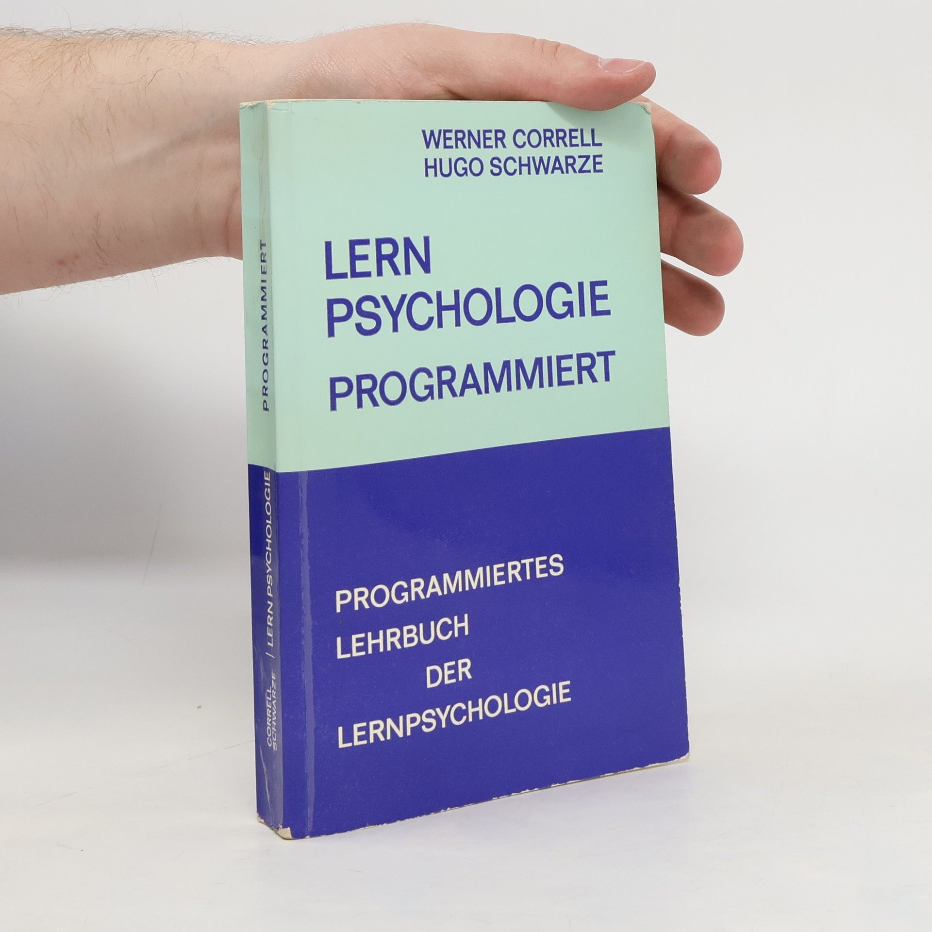 Werner Correll Lernpsychologie programmiert