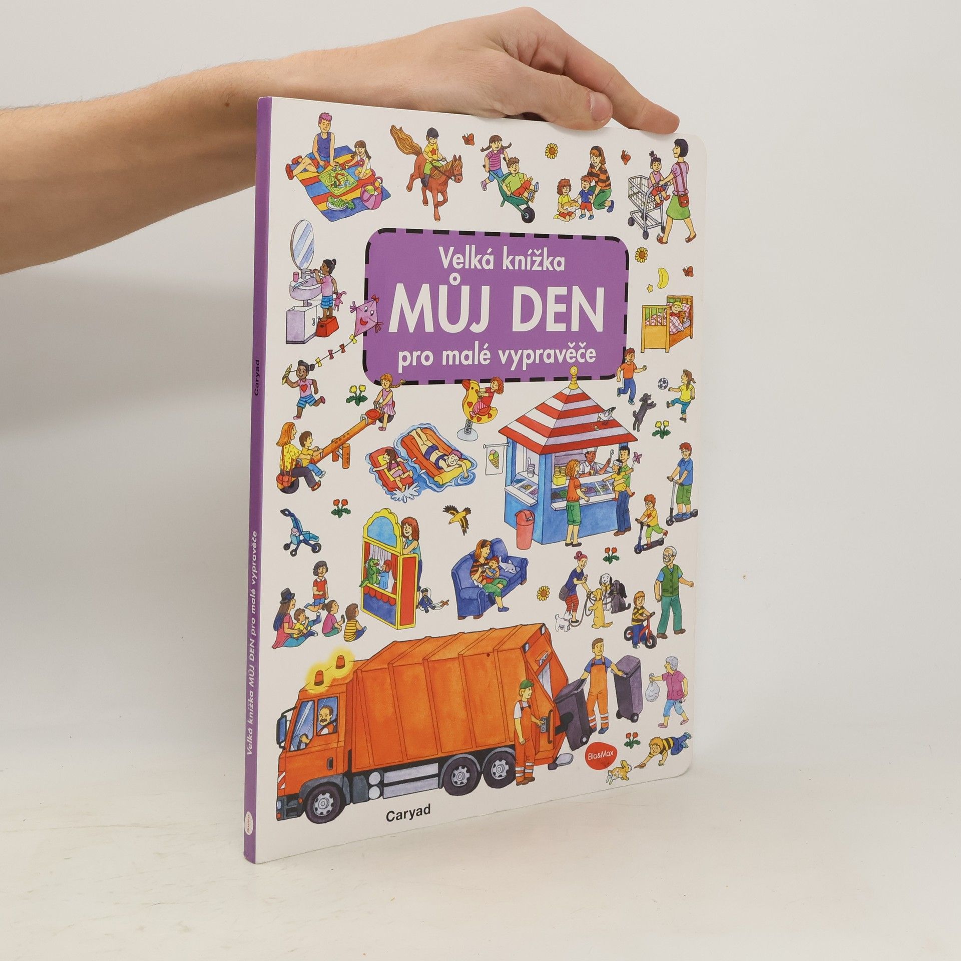 Caryad Velká knížka Můj den pro malé vypravěče