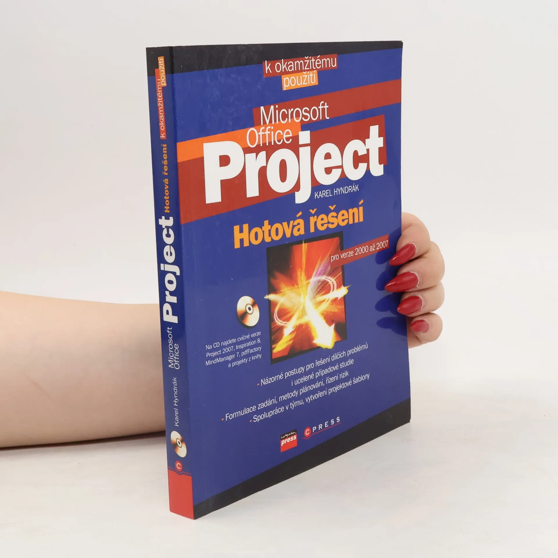 Microsoft Office Project : hotová řešení. Pro verze 2000 až 2007 | Book | Karel Hyndrák | CS