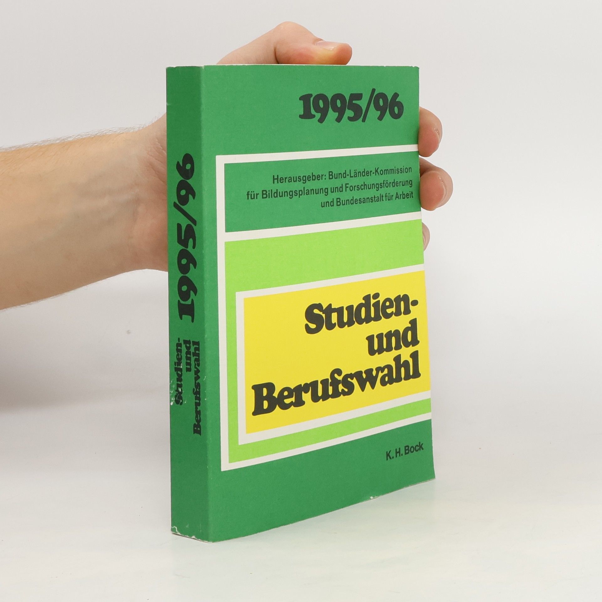 AA.VV. Studien- und Berufswahl 1995/96