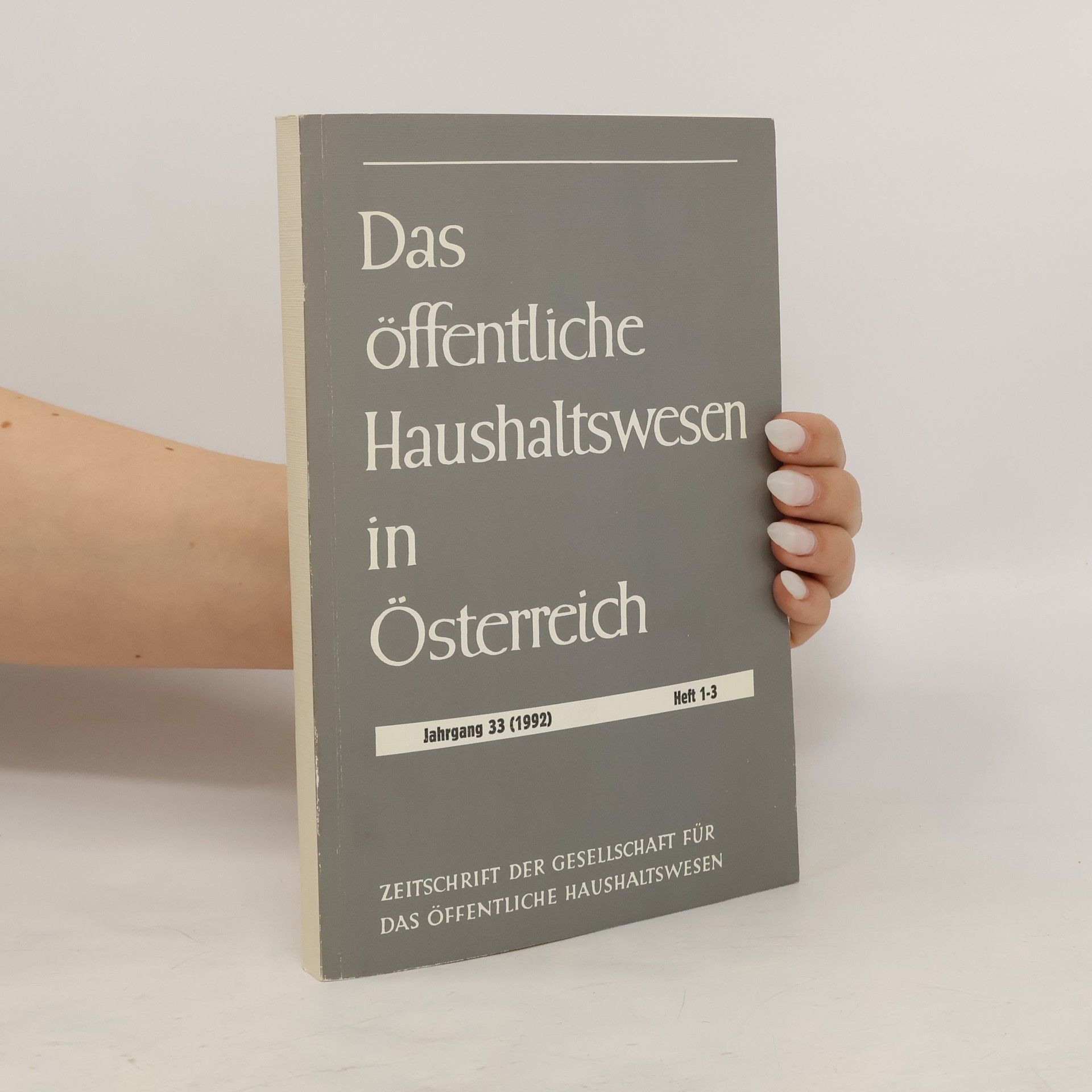 kolektiv Das öffentliche Haushaltswesen in Österreich