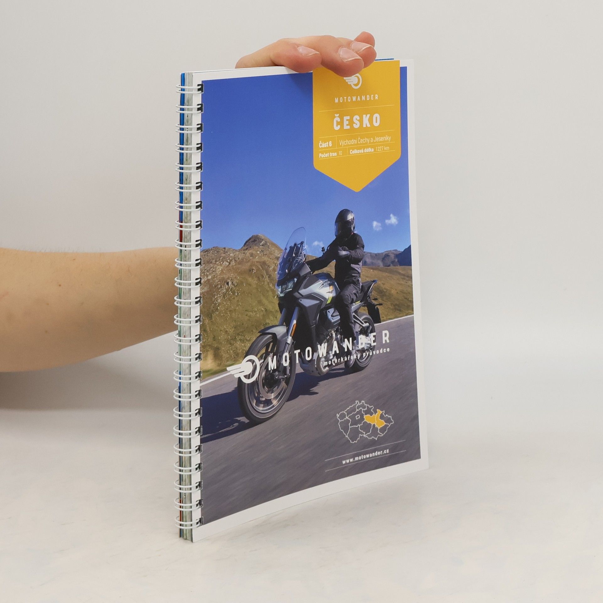 Oldřich Bubeníček Motowander Česko: motorkářský průvodce. Část 6, Východní Čechy a Jeseníky
