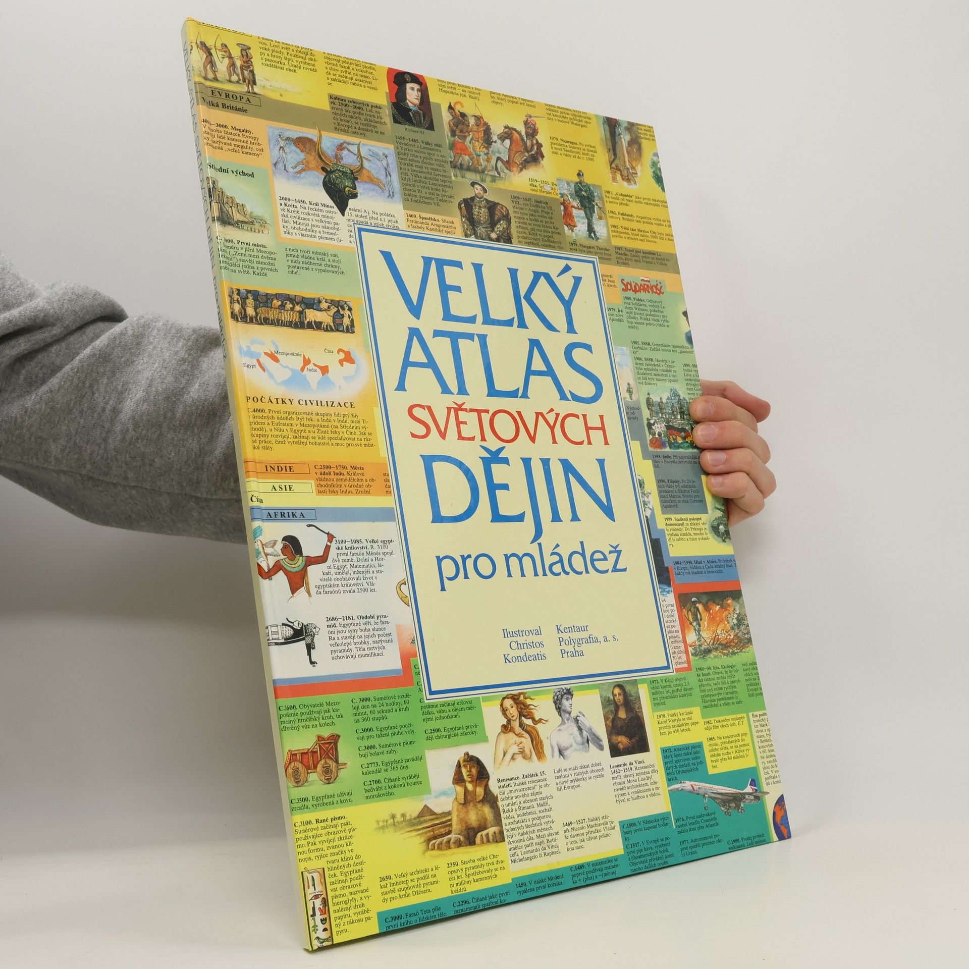 Christos Kondeatis Velký atlas světových dějin pro mládež