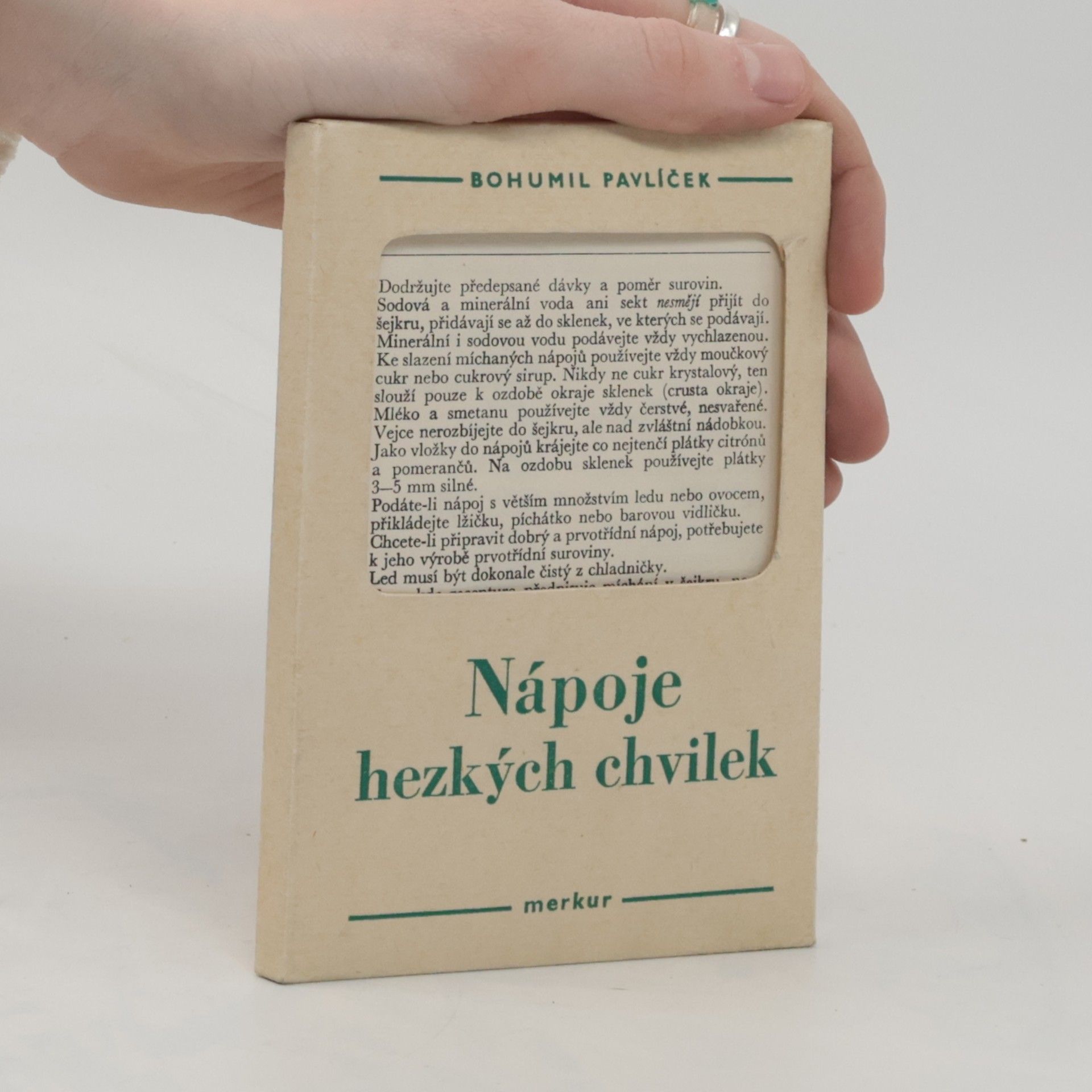 Bohumil Pavlíček Nápoje hezkých chvilek