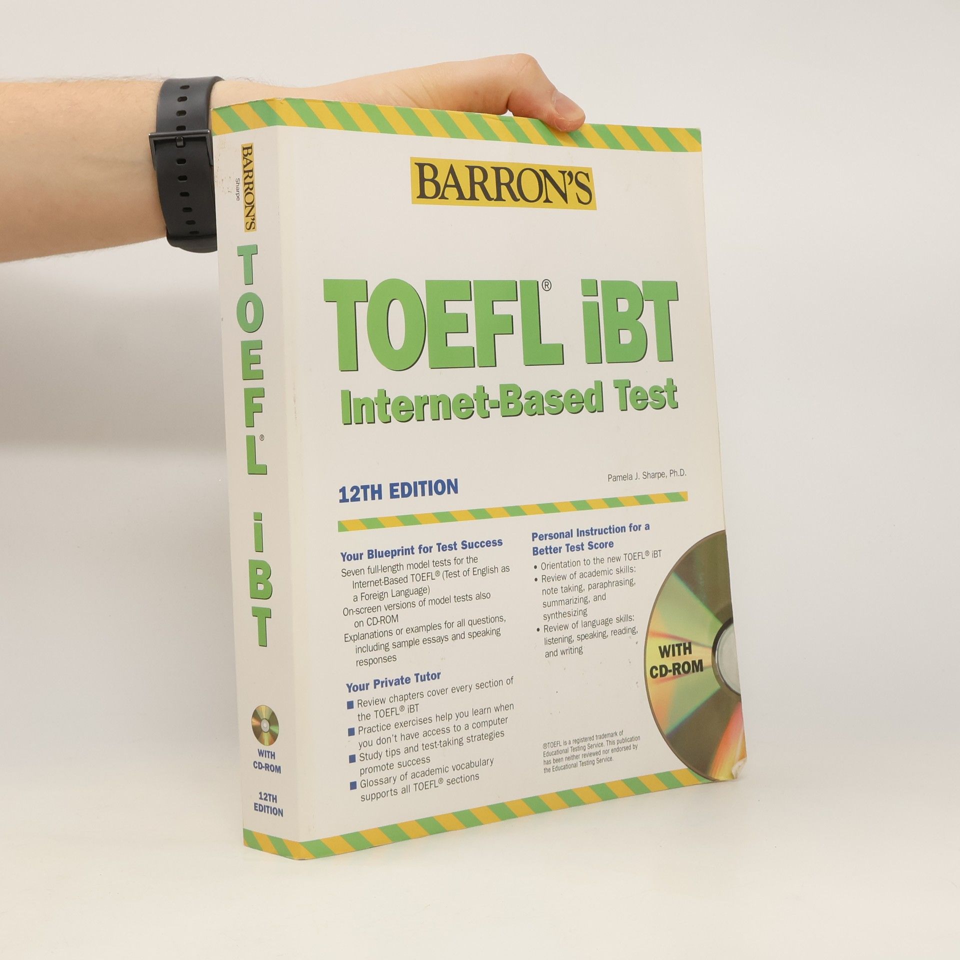 Pamela J. Sharpe Barron's TOEFL iBT Internet-Based Test with CD-ROM
